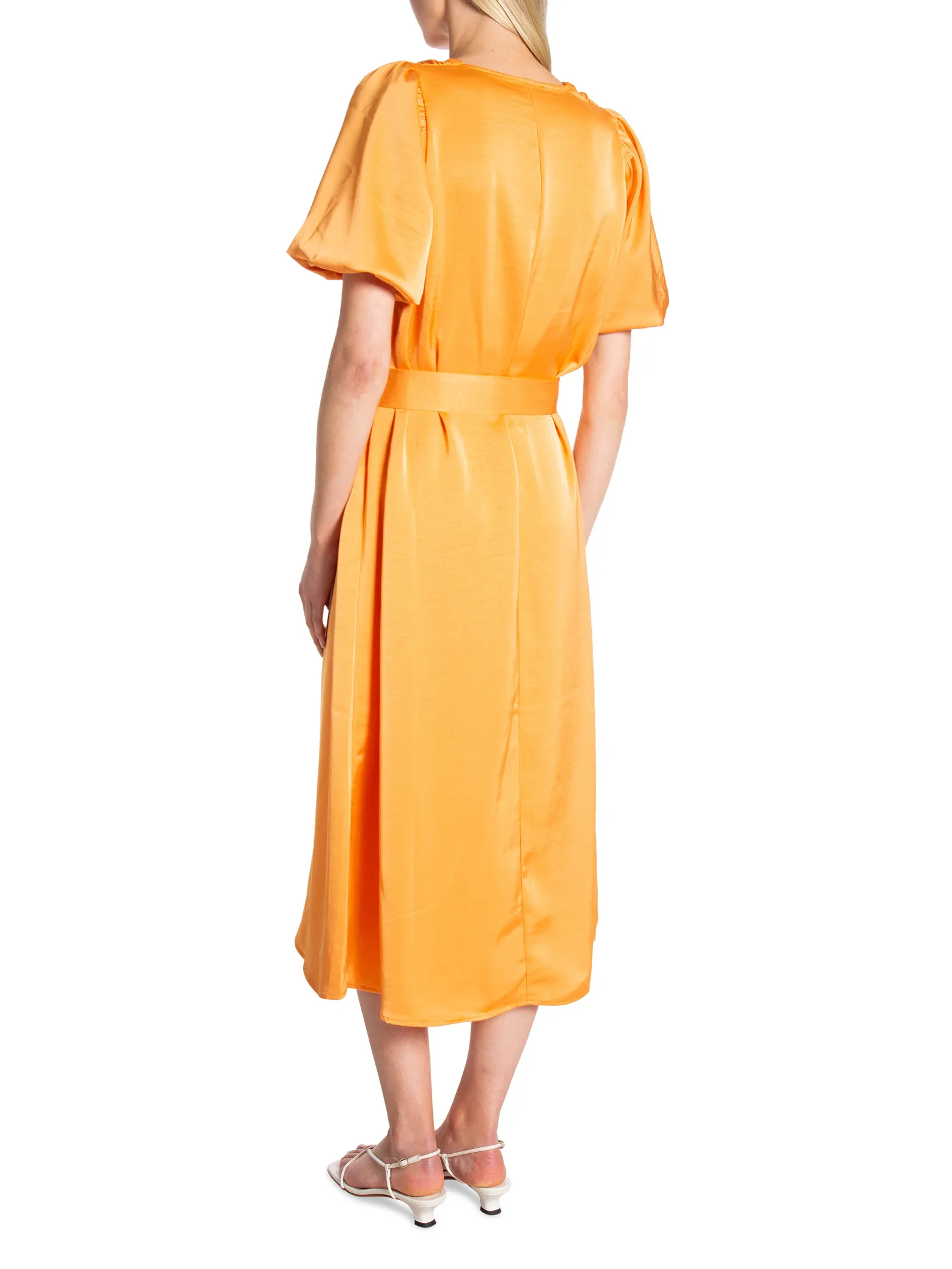 NEO NOIR DRESS BENITA ORANGE