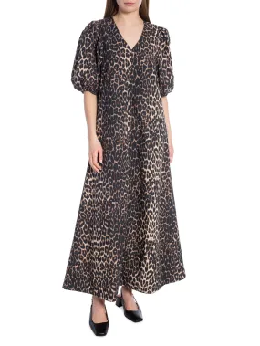 NEO NOIR DRESS BOBBIE LEO LEOPARD