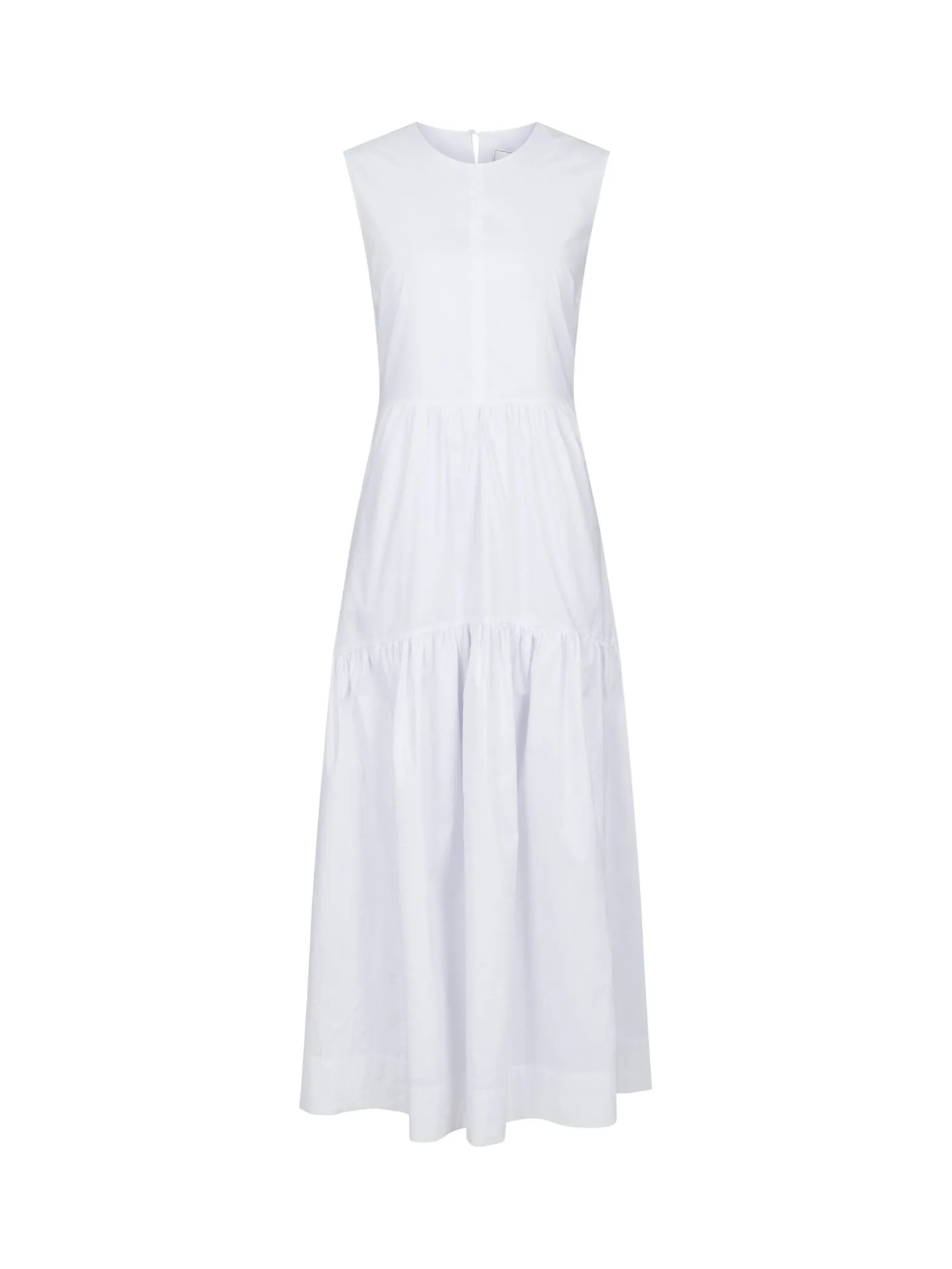 NEO NOIR DRESS EYSHA POPLIN WHITE