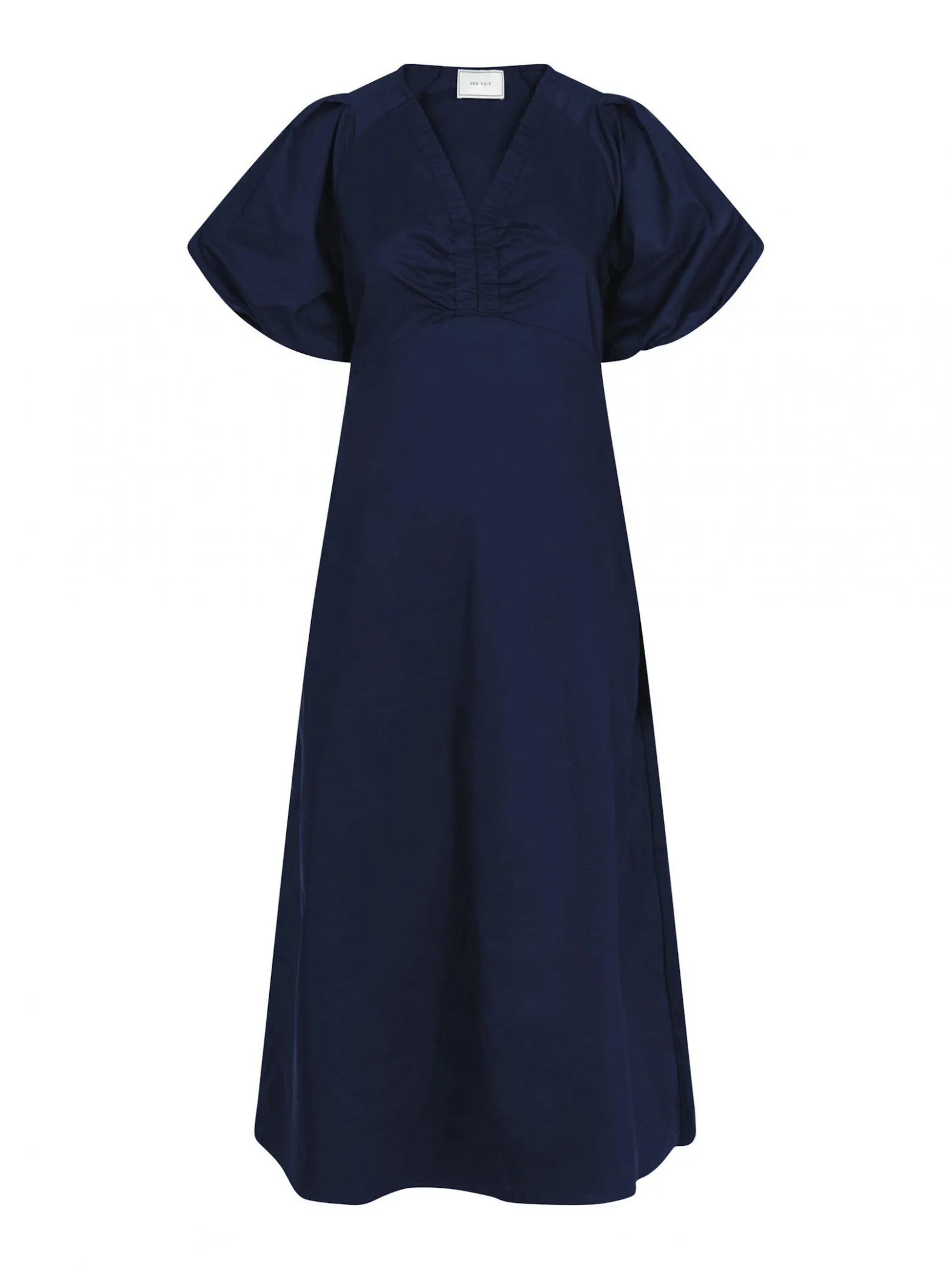 NEO NOIR DRESS ILLANA POPLIN NAVY