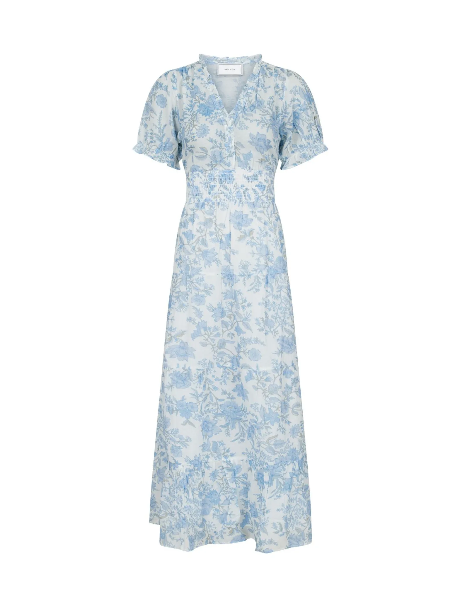 NEO NOIR DRESS KANZA ROSE FIELD LIGHT BLUE