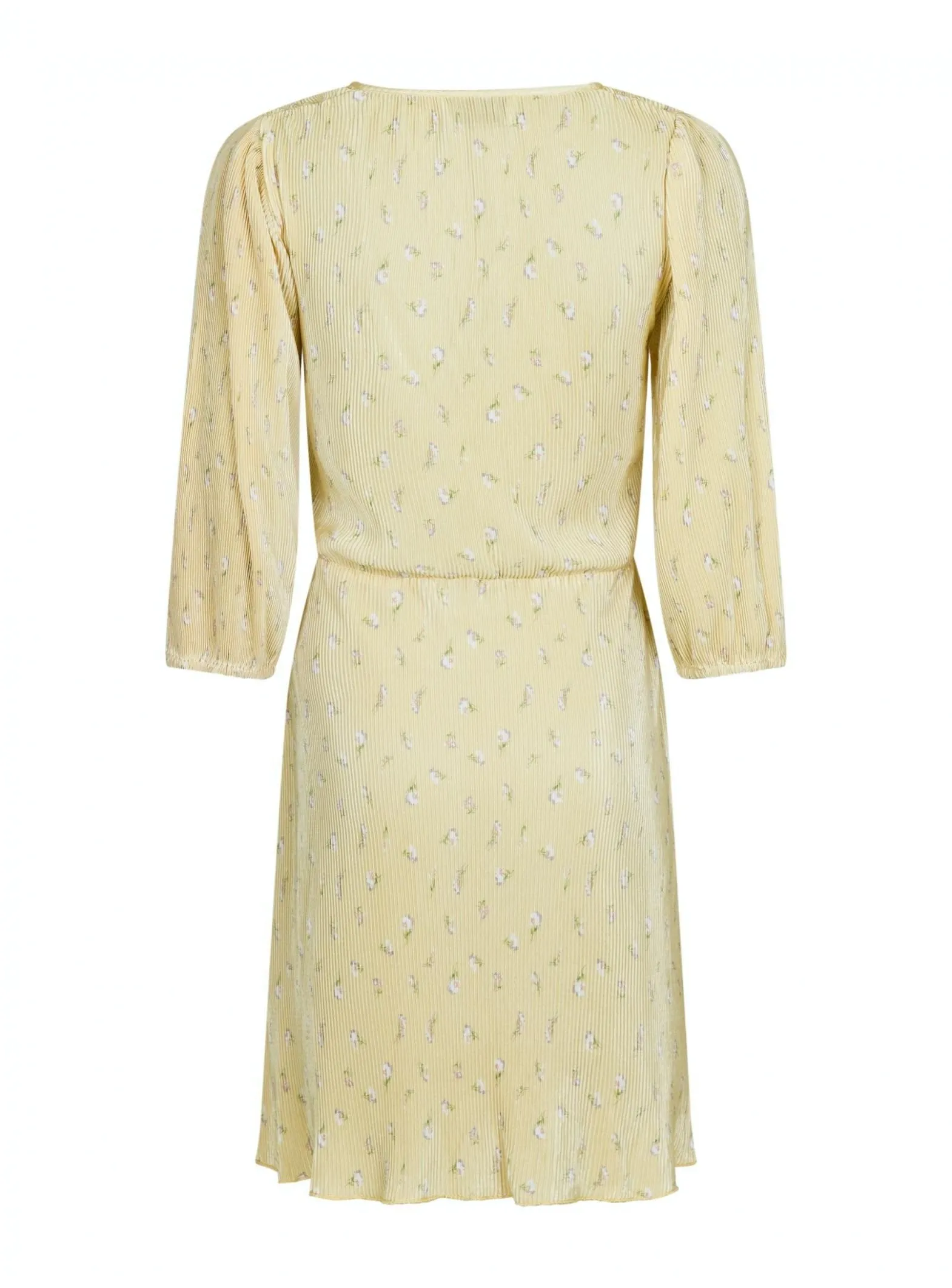 NEO NOIR DRESS LEXIE FLORAL LIGHT YELLOW