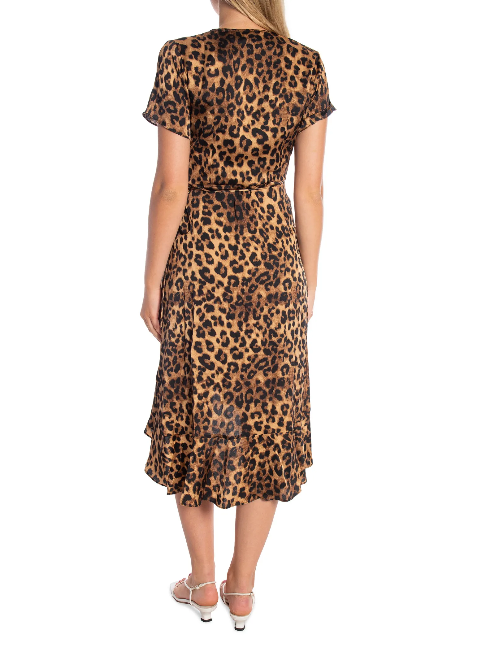 NEO NOIR DRESS MAGGA LEOPARD