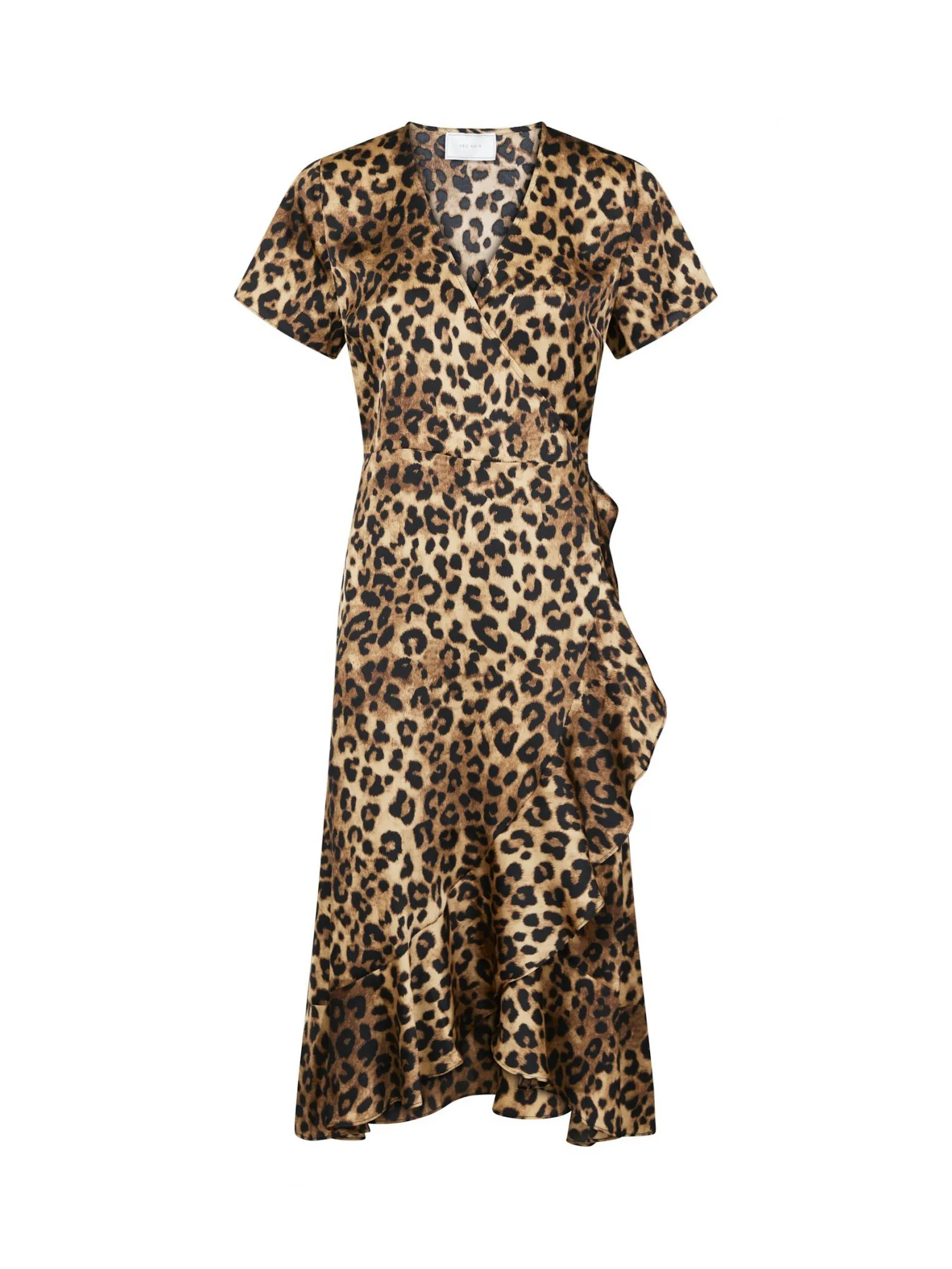 NEO NOIR DRESS MAGGA LEOPARD