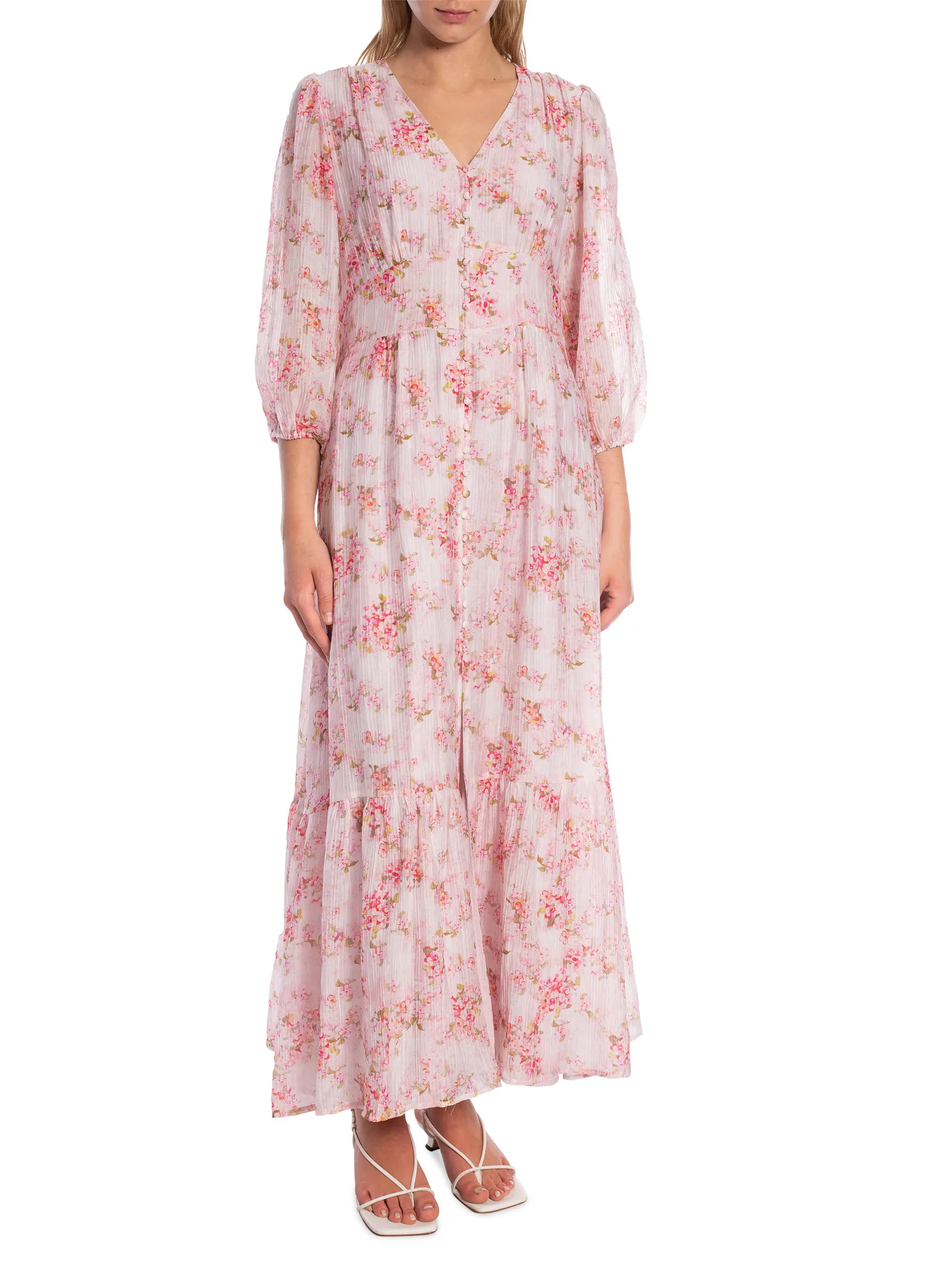 NEO NOIR DRESS NILANA PRINTED ROSE