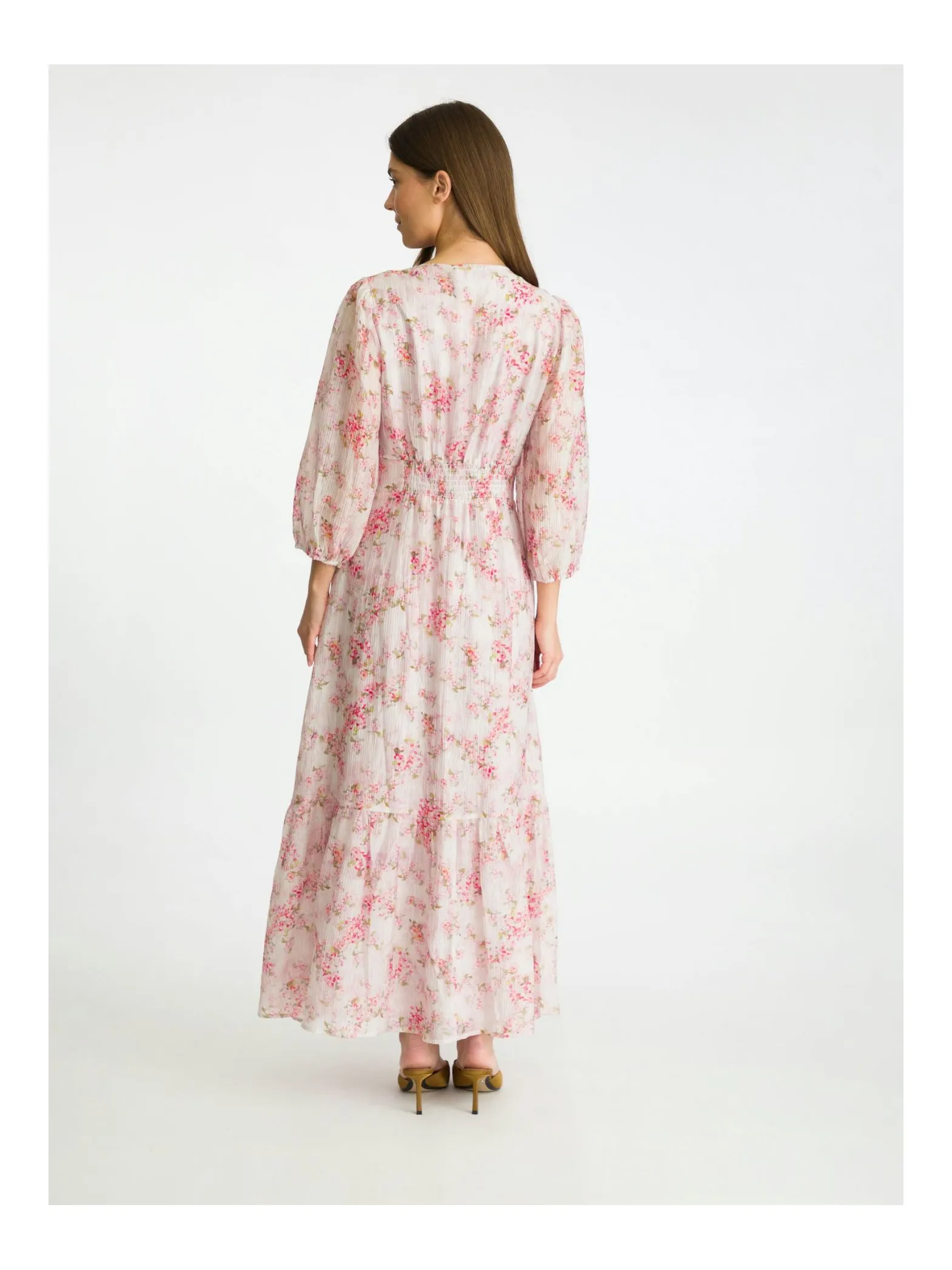 NEO NOIR DRESS NILANA PRINTED ROSE