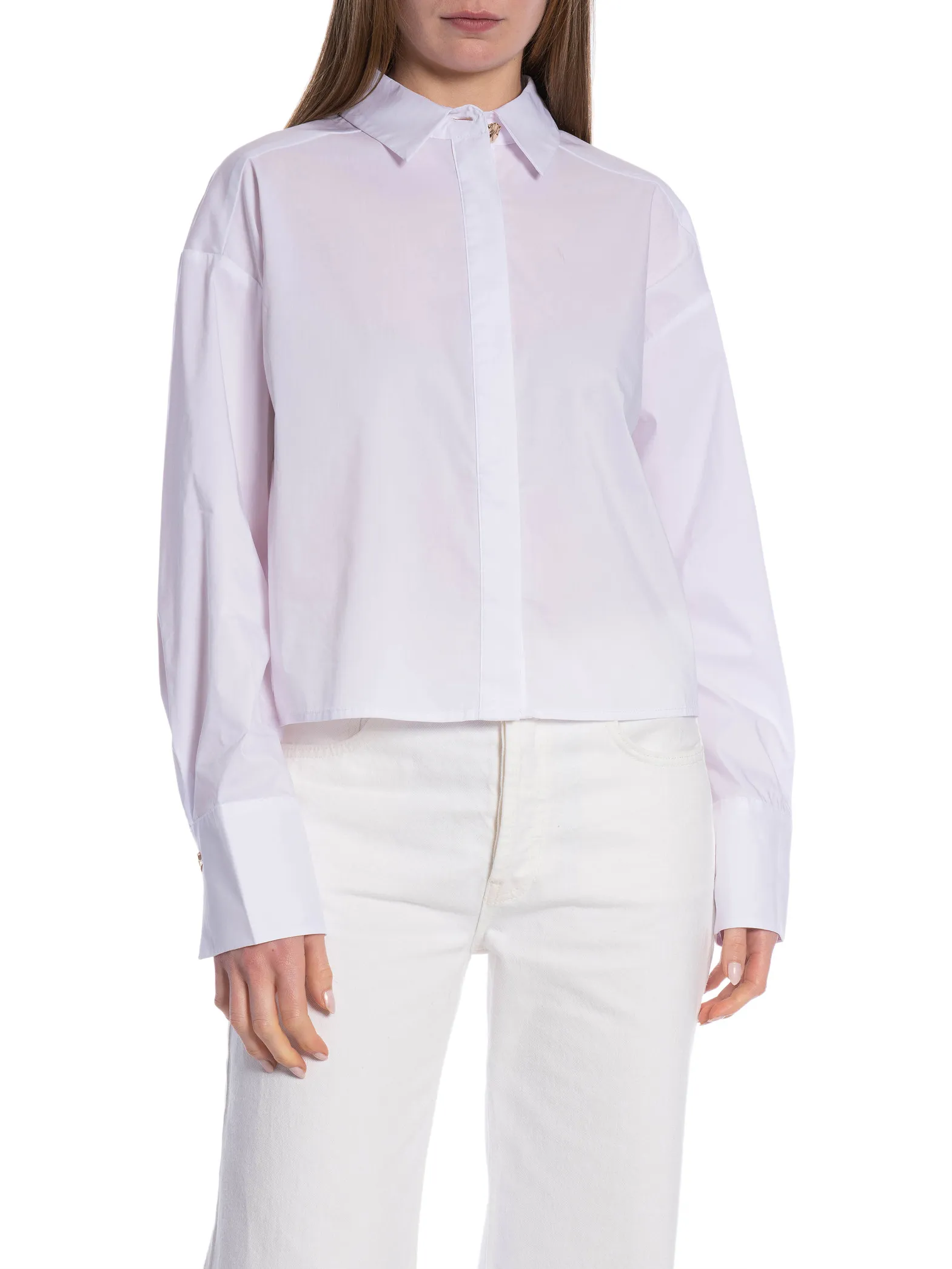 NEO NOIR SHIRT WISLA POPLIN WHITE