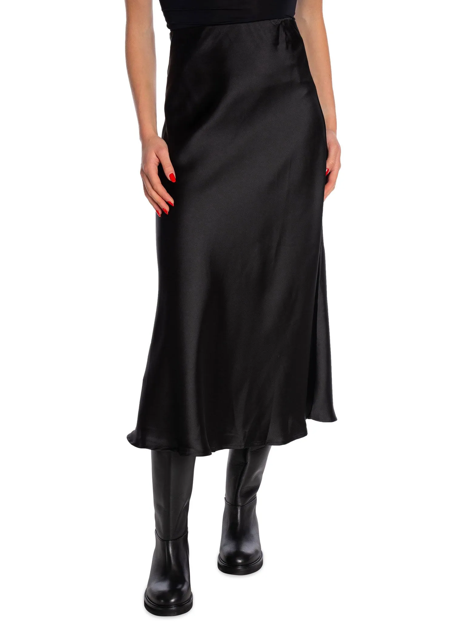 NEO NOIR SKIRT BOVARY  BLACK