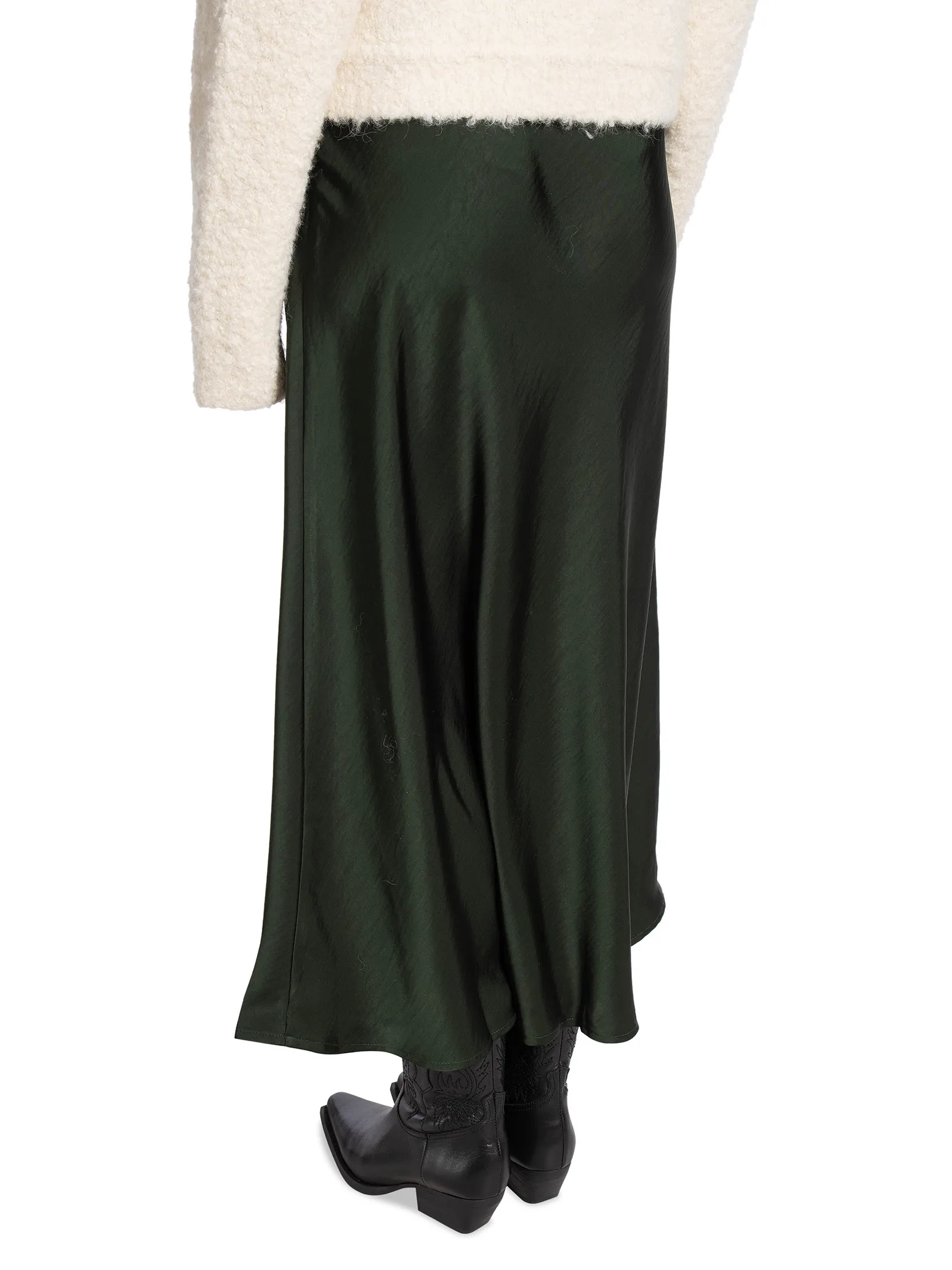 NEO NOIR SKIRT BOVARY DARK GREEN