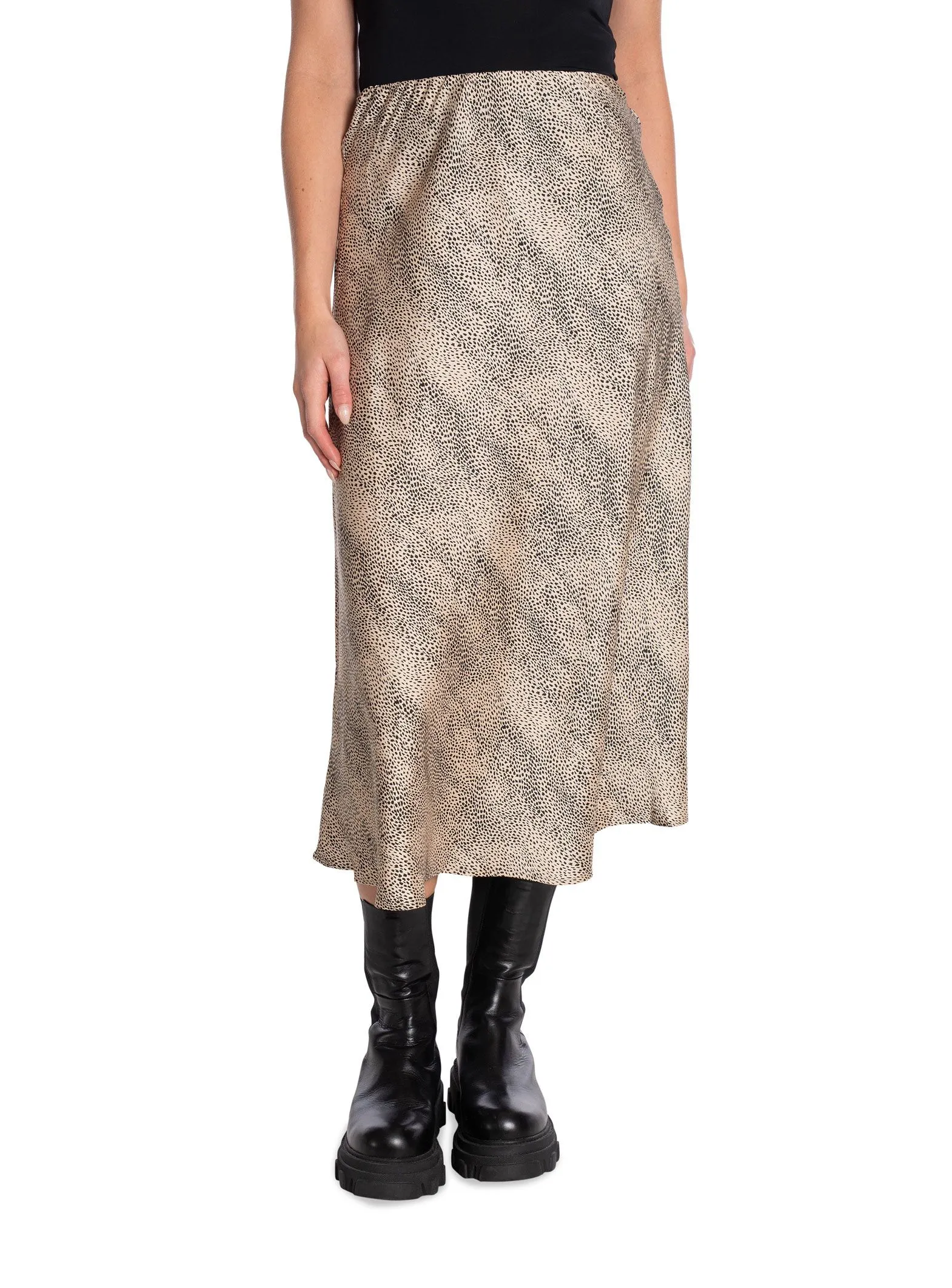 NEO NOIR SKIRT BOVARY FLOATING DOT CREME