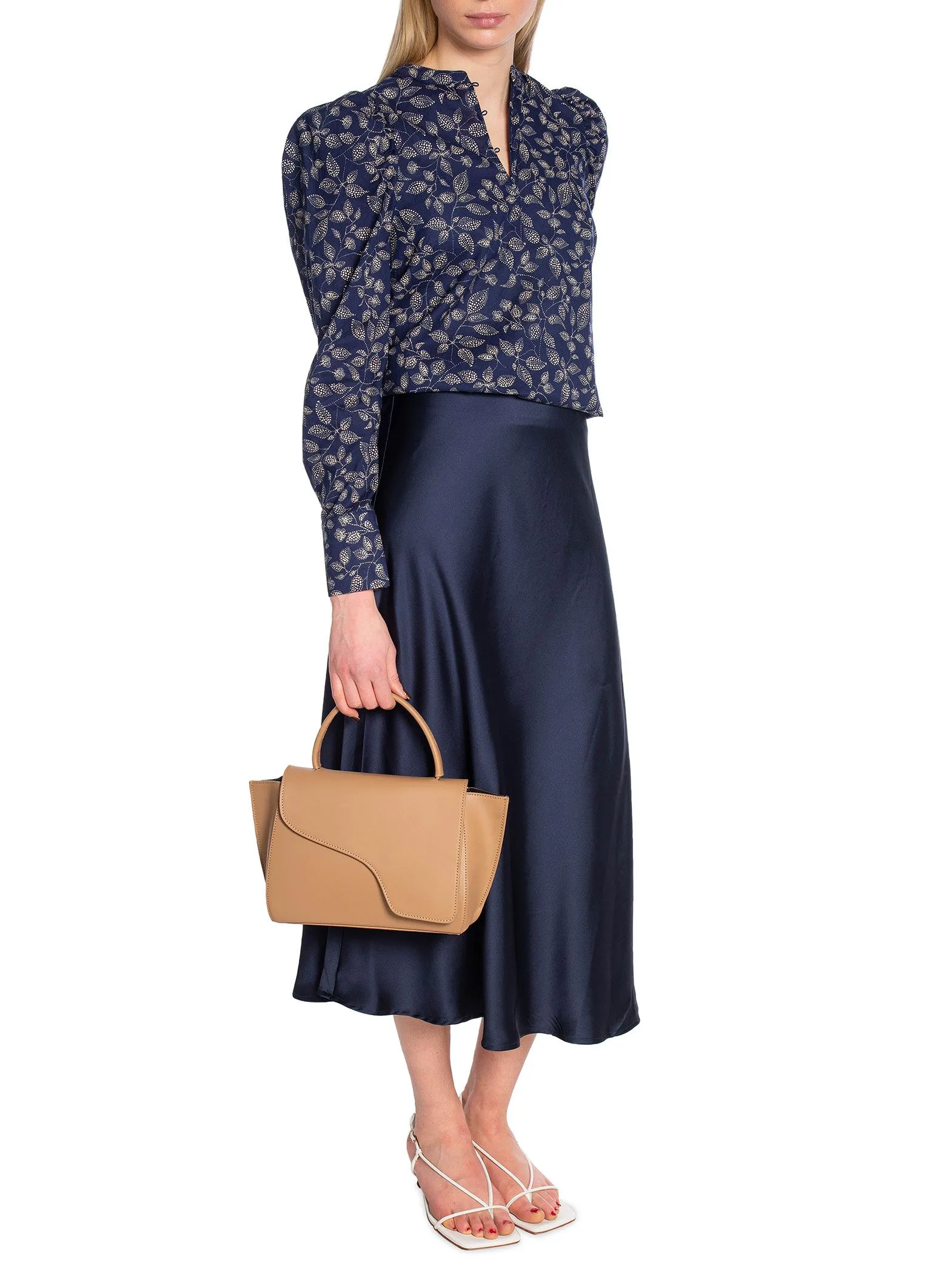 NEO NOIR SKIRT BOVARY NAVY