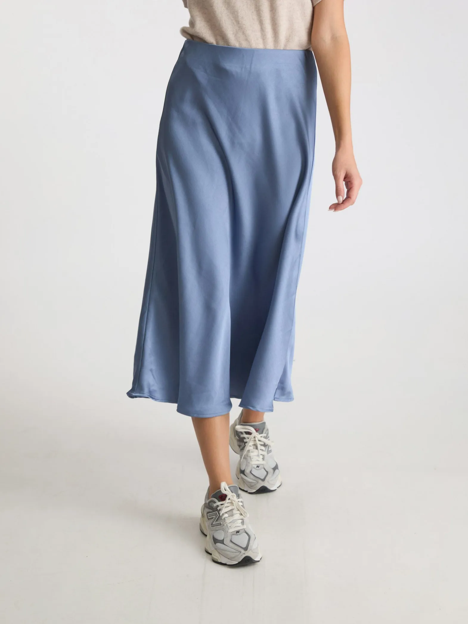 NEO NOIR SKIRT BOVARY SMOKE BLUE