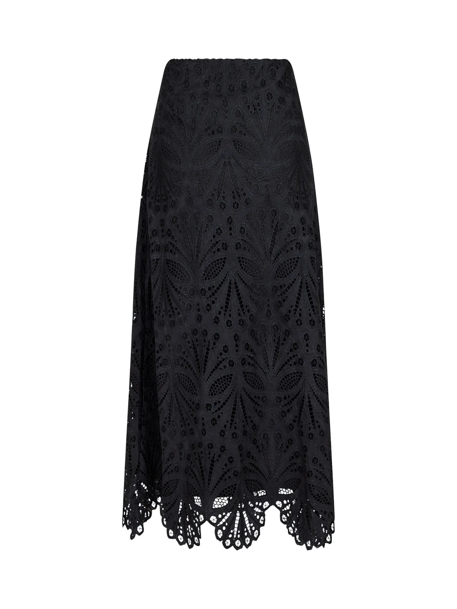 NEO NOIR SKIRT DAIA EMBROIDERY BLACK