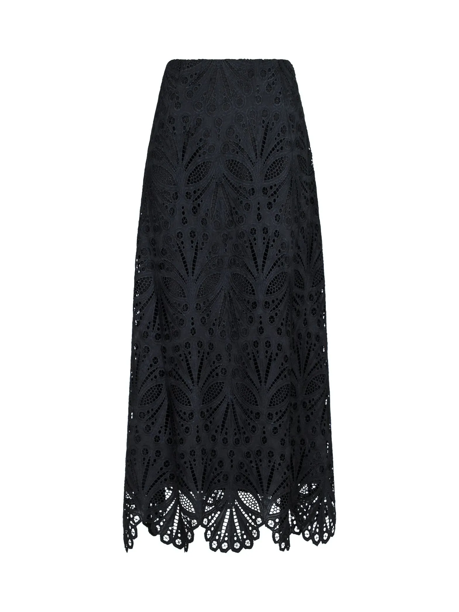 NEO NOIR SKIRT DAIA EMBROIDERY BLACK