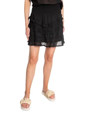 NEO NOIR SKIRT DONNA S VOILE BLACK