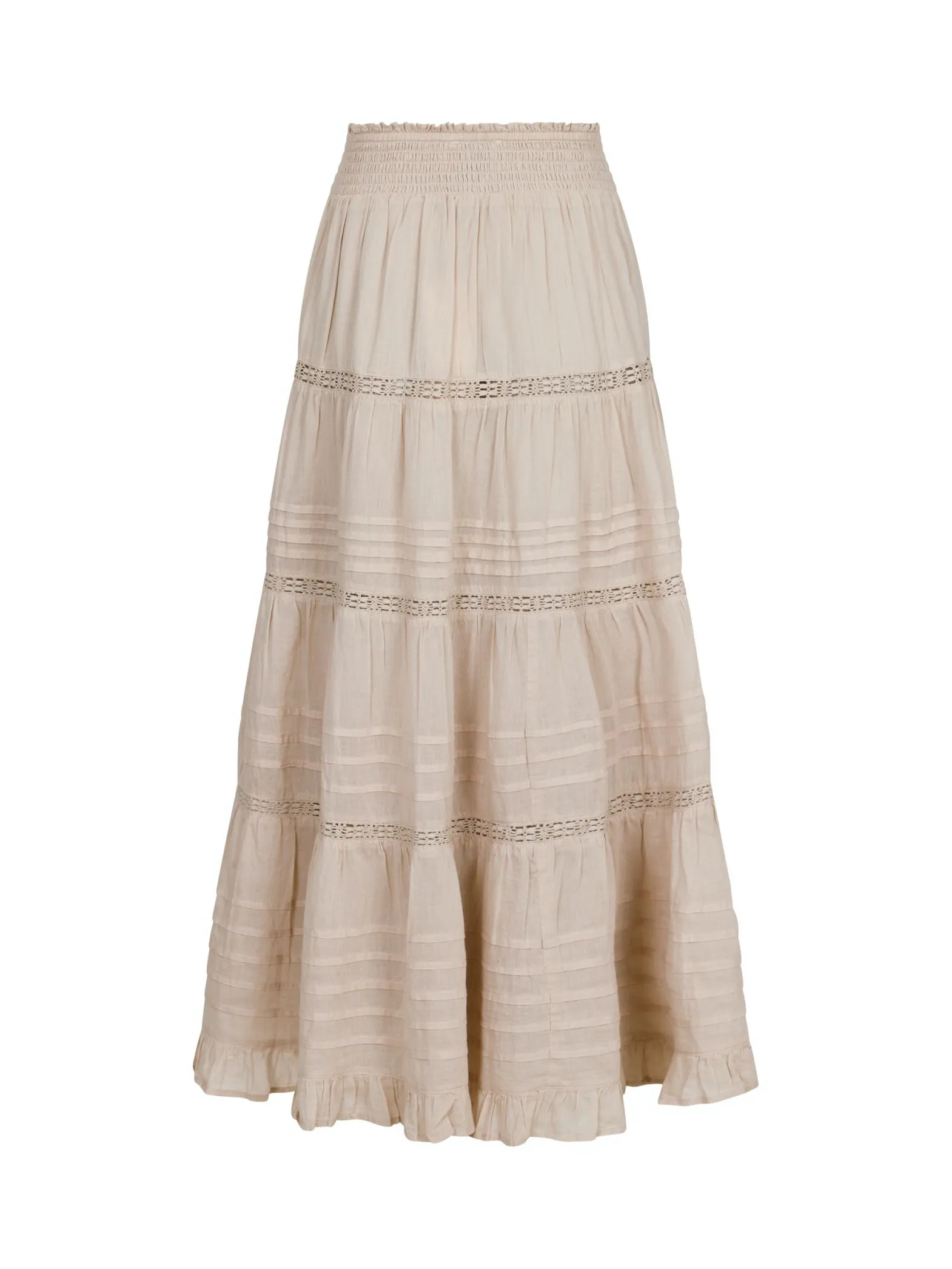 NEO NOIR SKIRT FELICIA S VOILE SAND