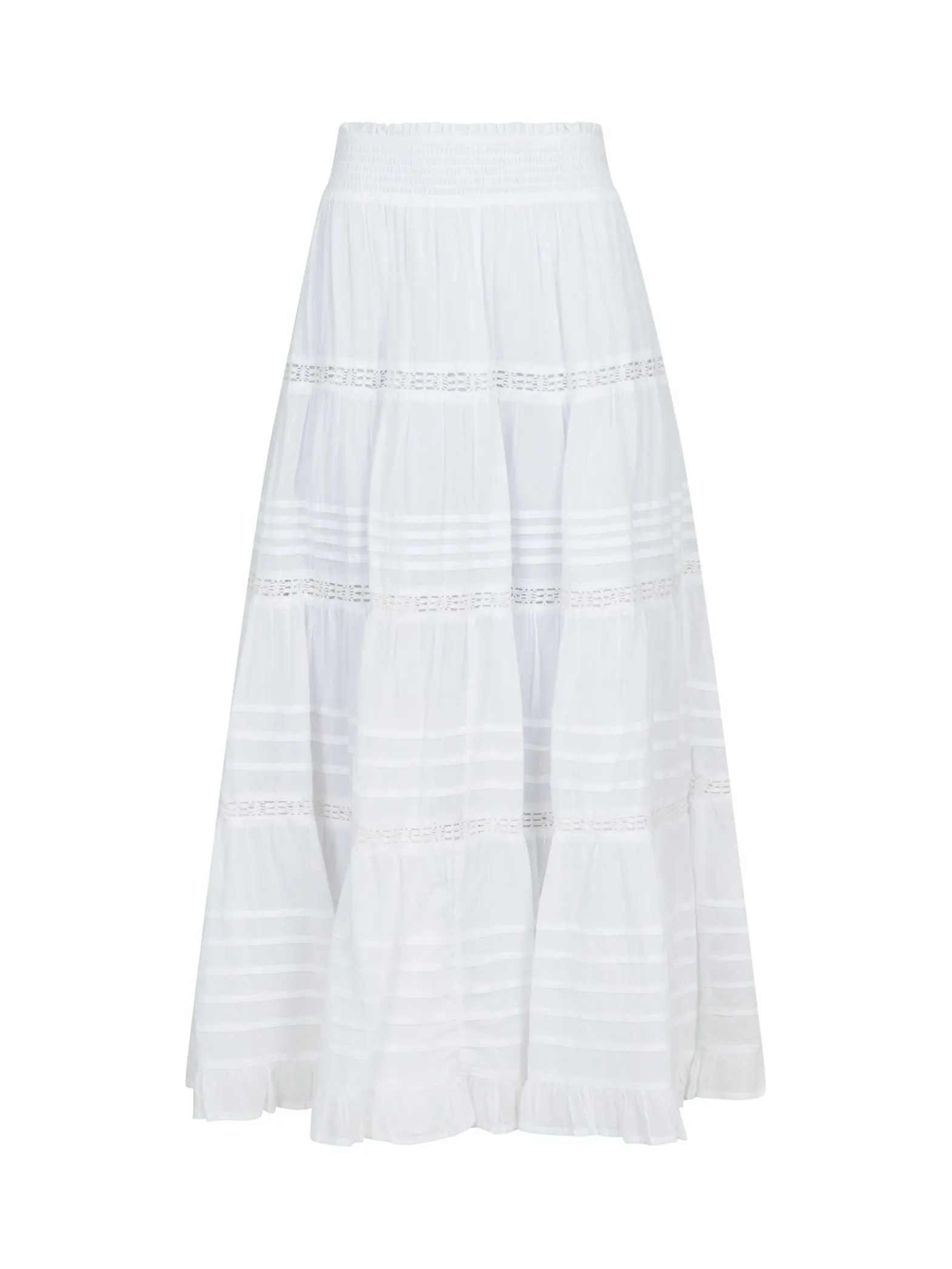 NEO NOIR SKIRT FELICIA S VOILE WHITE