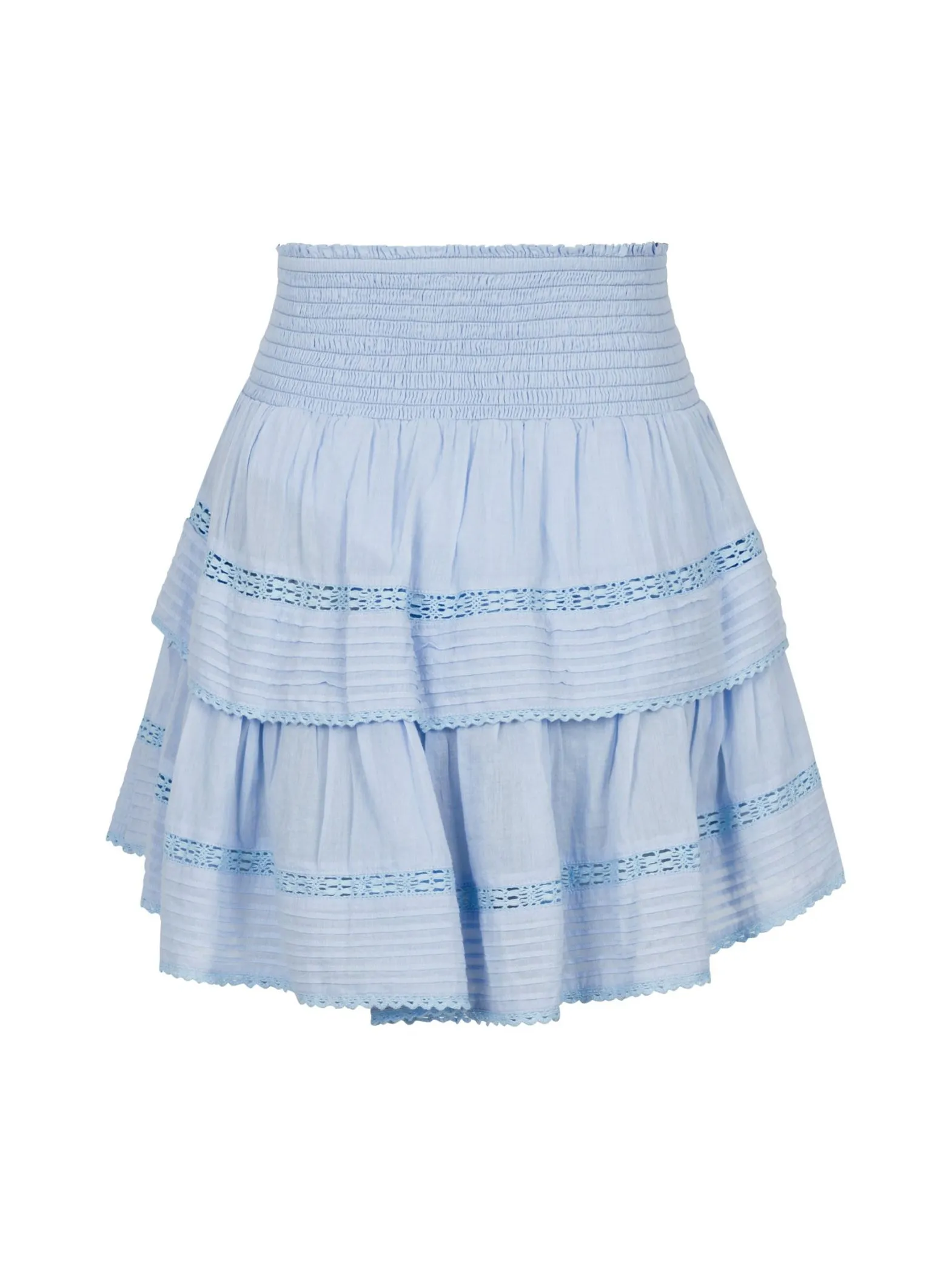 NEO NOIR SKIRT KENIA S VOILE LIGHT BLUE