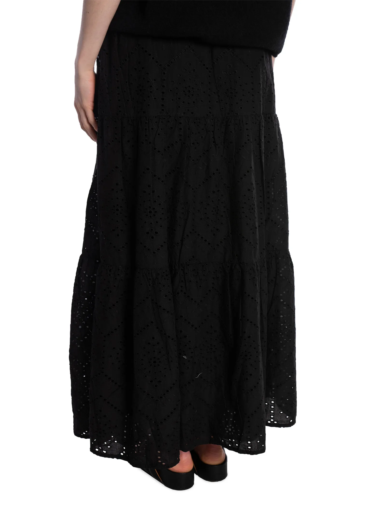 NEO NOIR SKIRT RANA EMBROIDERY BLACK