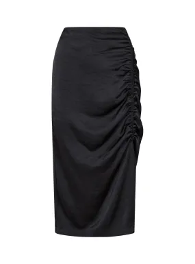 NEO NOIR SKIRT SUSA SOLID BLACK