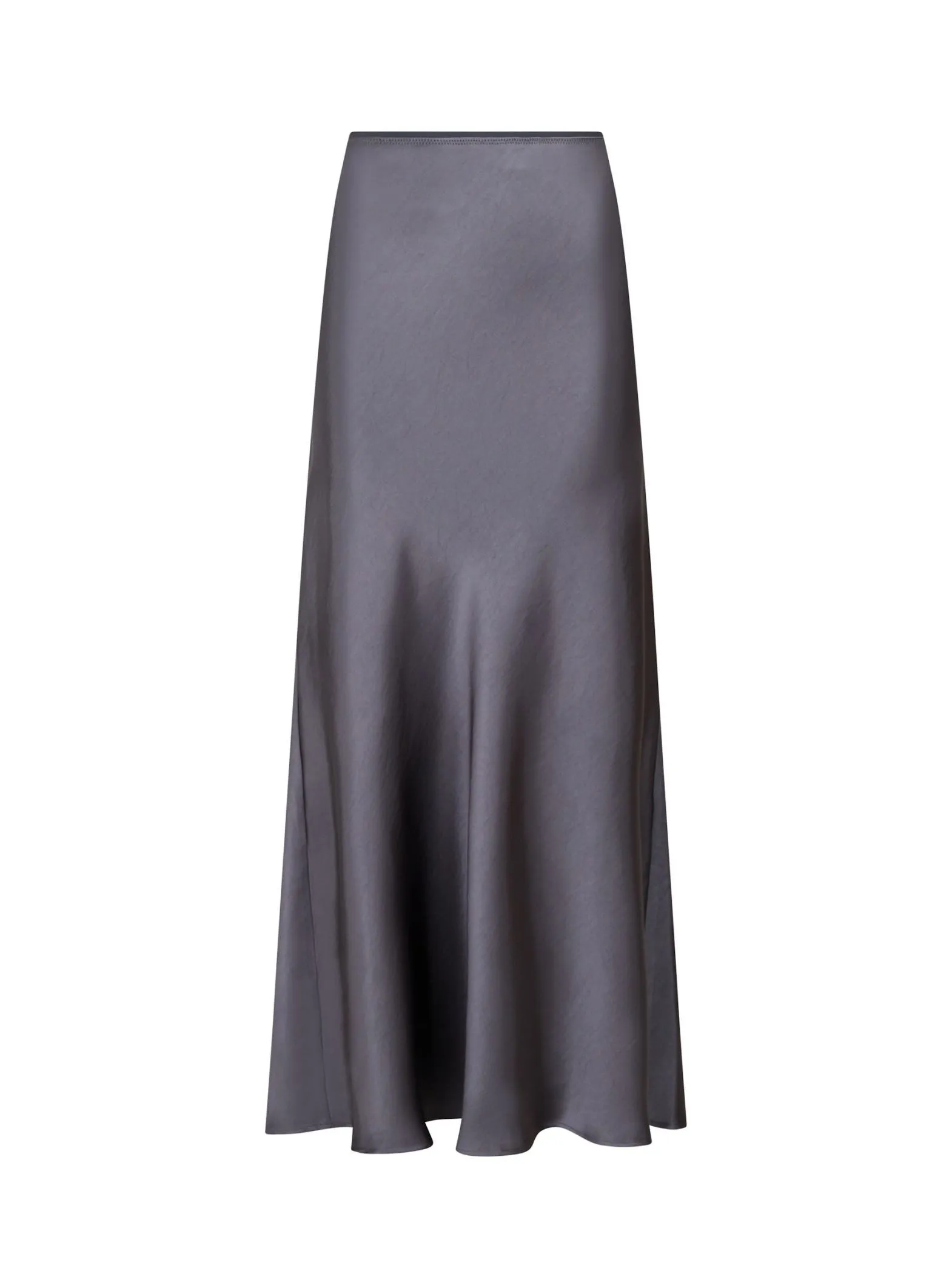 NEO NOIR SKIRT VICKY HEAVY SATEEN DARK GREY