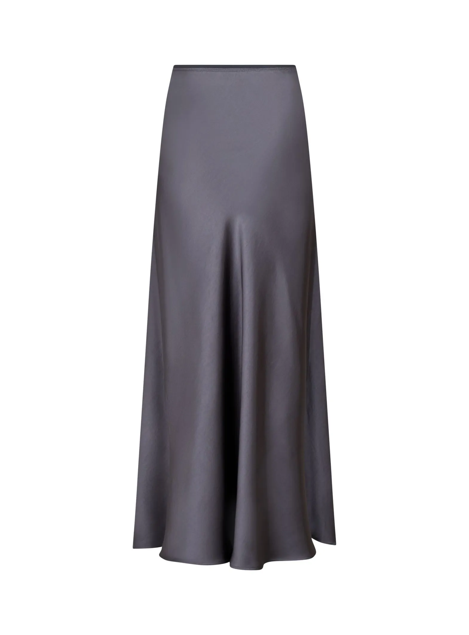 NEO NOIR SKIRT VICKY HEAVY SATEEN DARK GREY