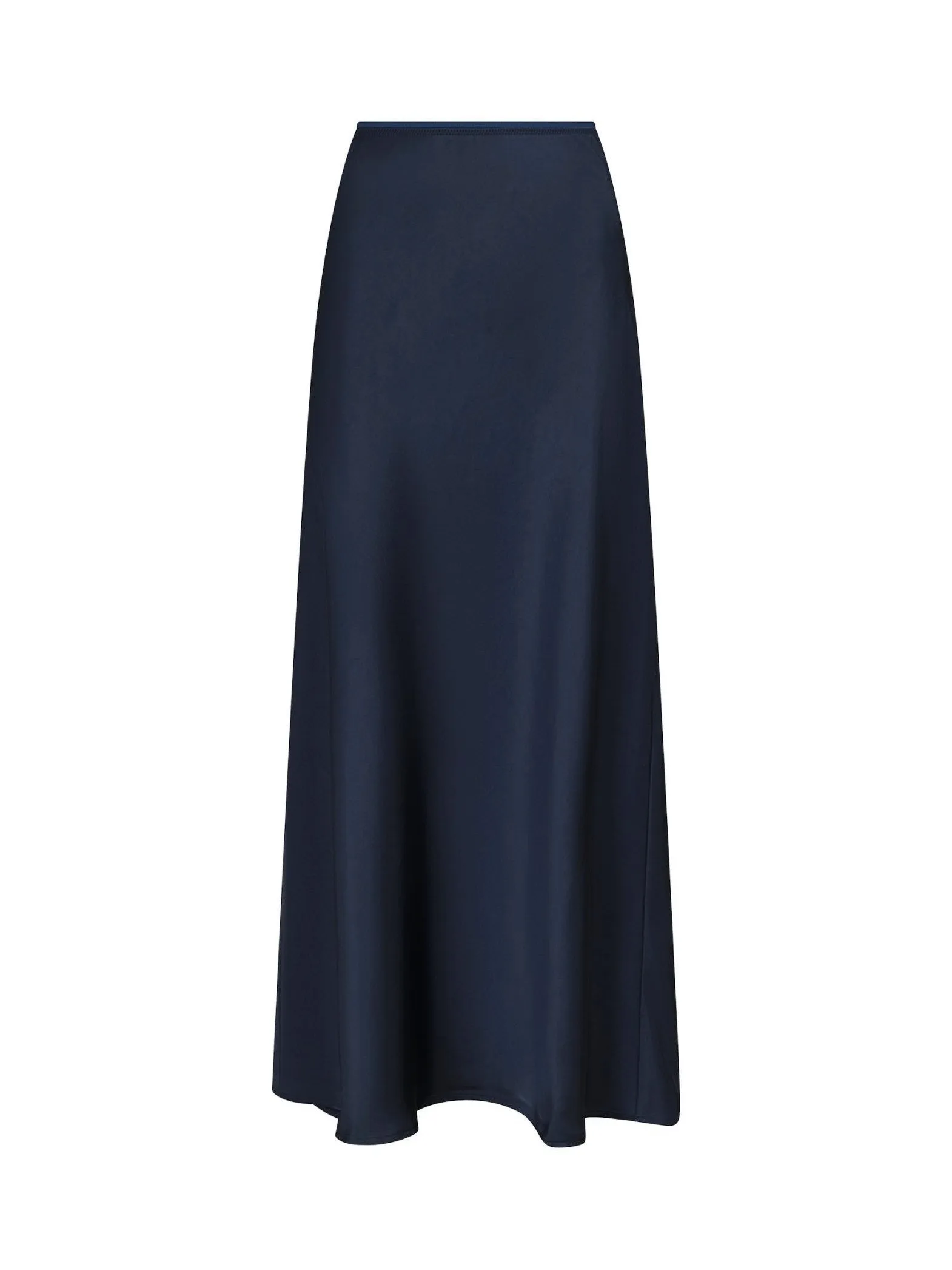 NEO NOIR SKIRT VICKY HEAVY SATEEN MIDNIGHT BLUE