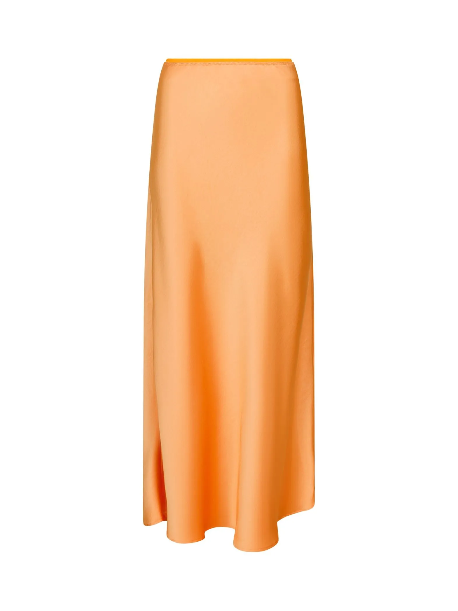 NEO NOIR SKIRT VICKY HEAVY SATEEN ORANGE