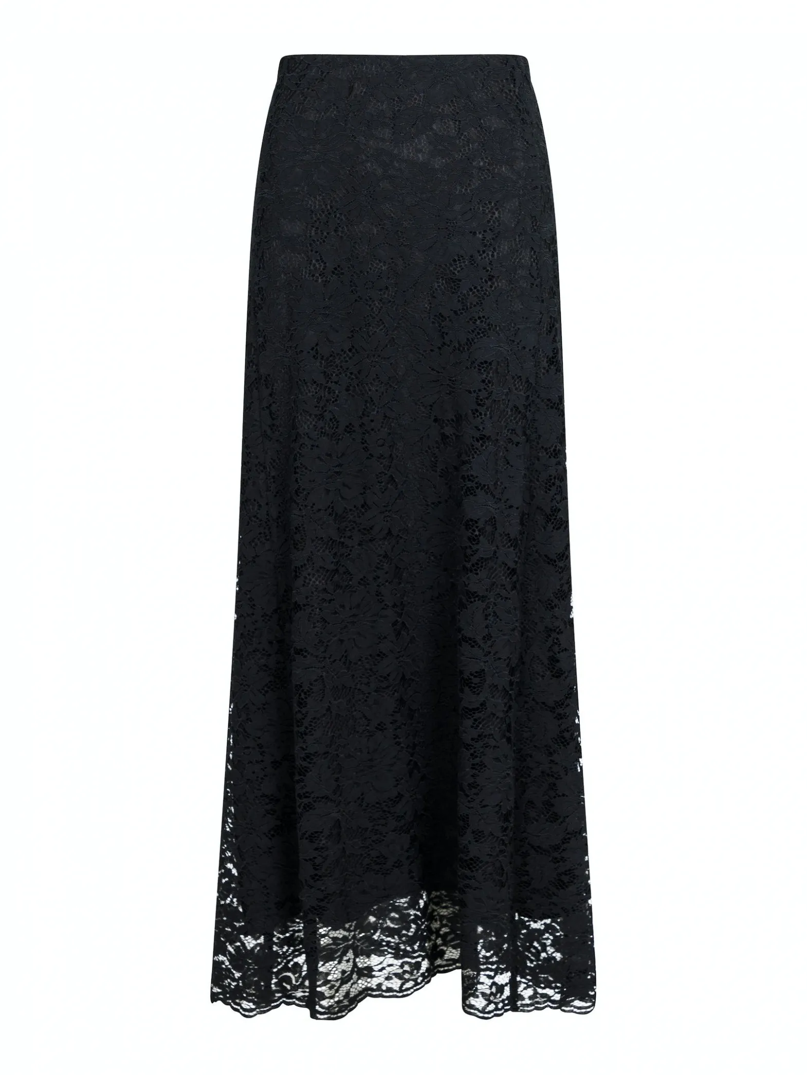 NEO NOIR SKIRT VICKY LACE SVART