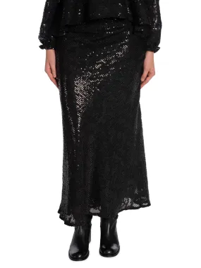 NEO NOIR SKIRT VICKY SEQUINS BLACK