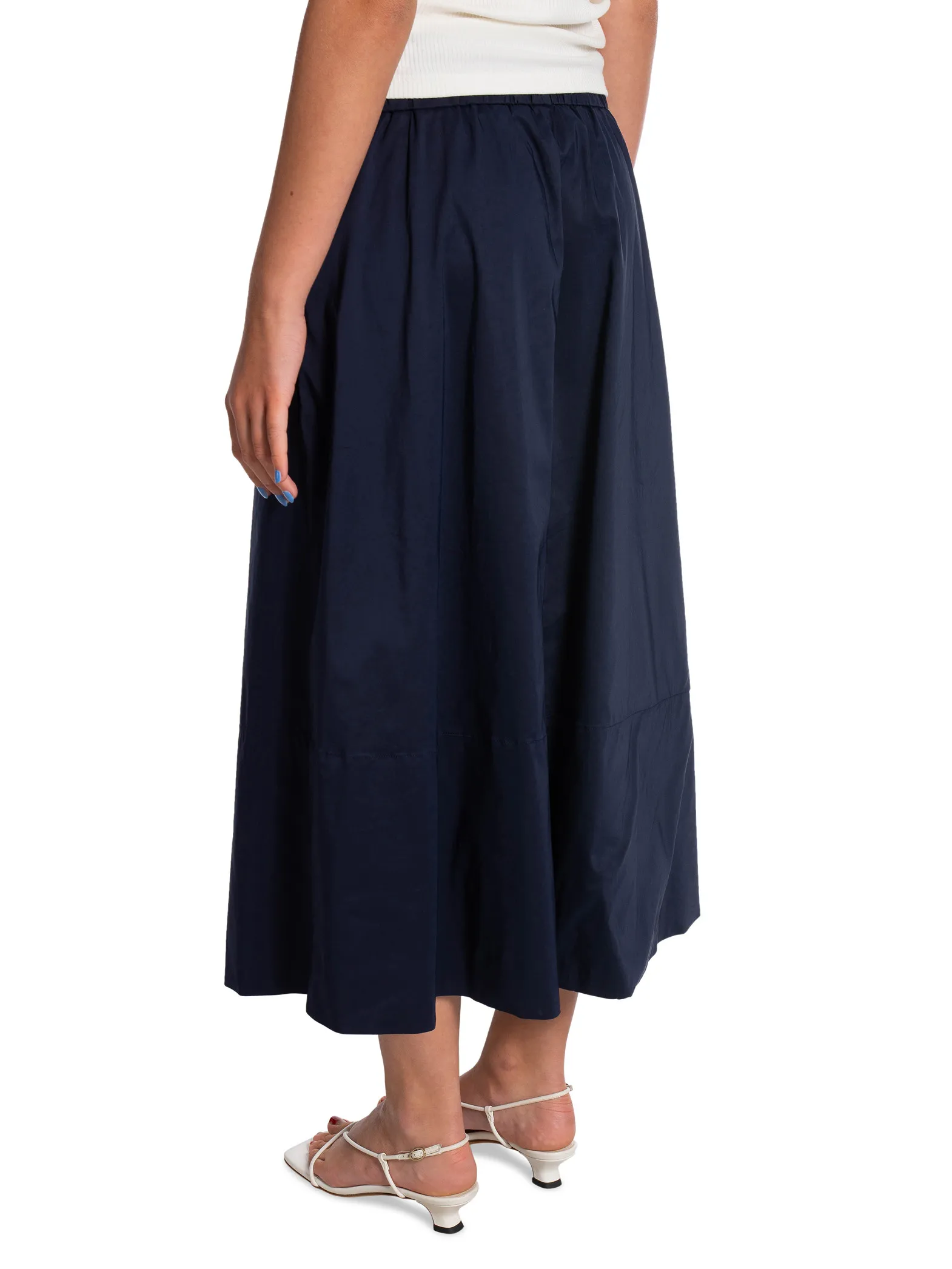 NEO NOIR SKIRT YARA POPLIN NAVY