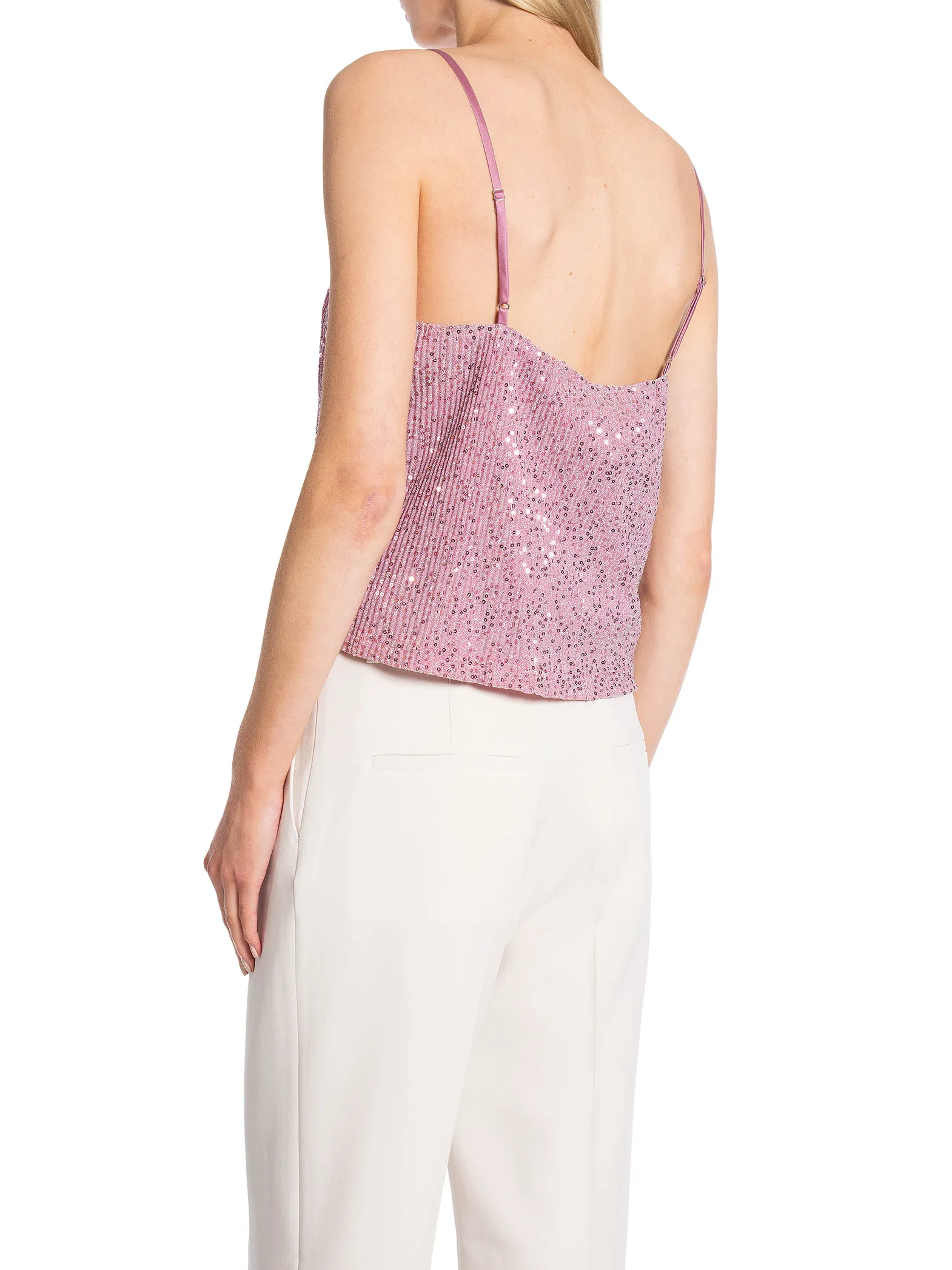 NEO NOIR TOP ELINAS GLITTER ROSE