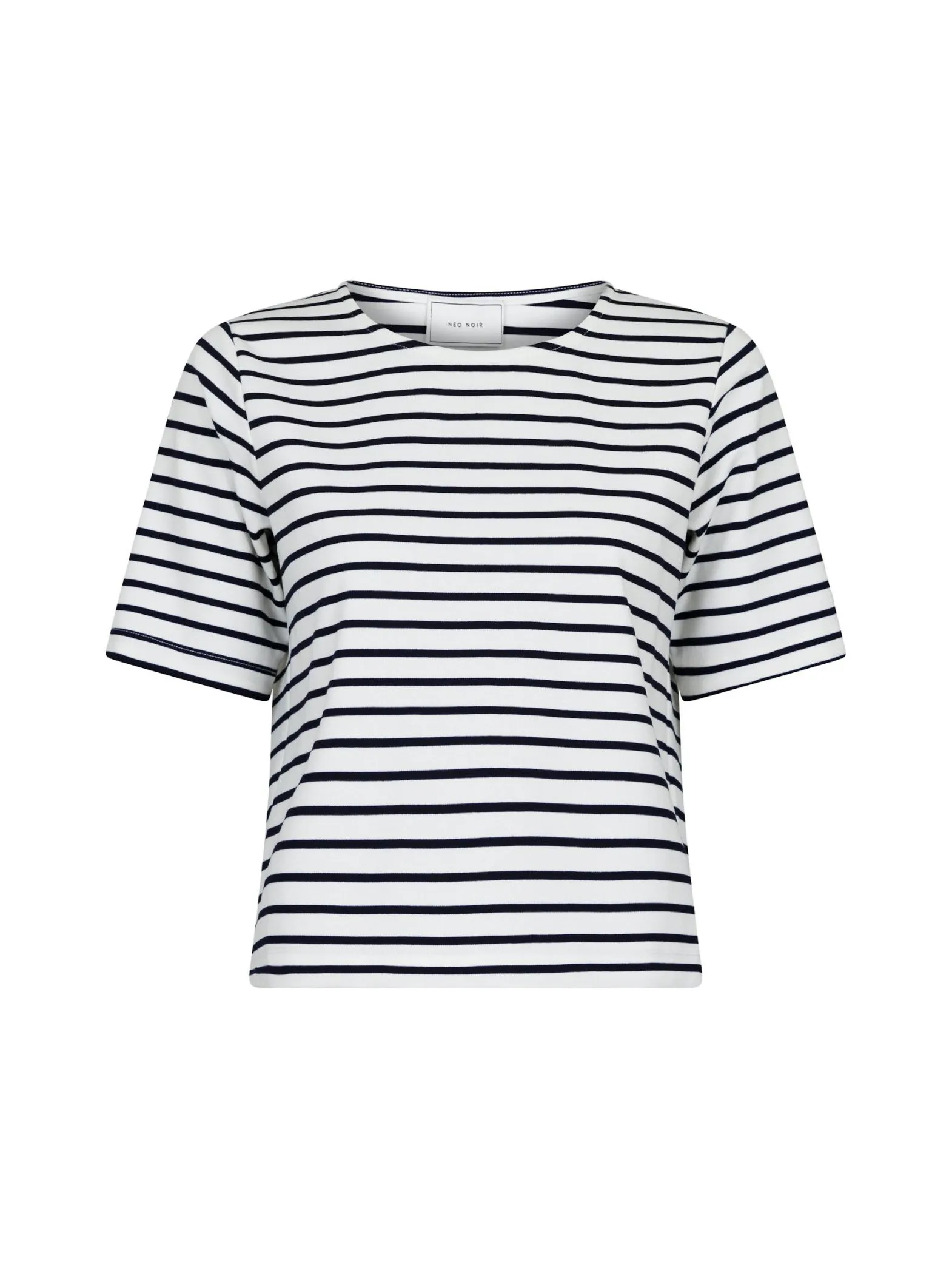 NEO NOIR TOP SIANIE STRIPE NAVY