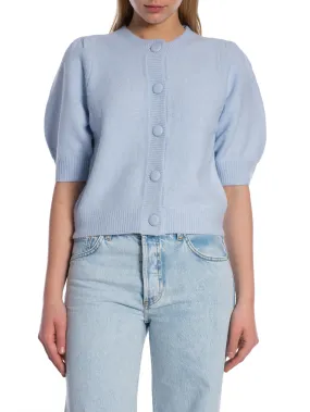 NEO NOIR TOP TRUDY KNIT LIGHT BLUE