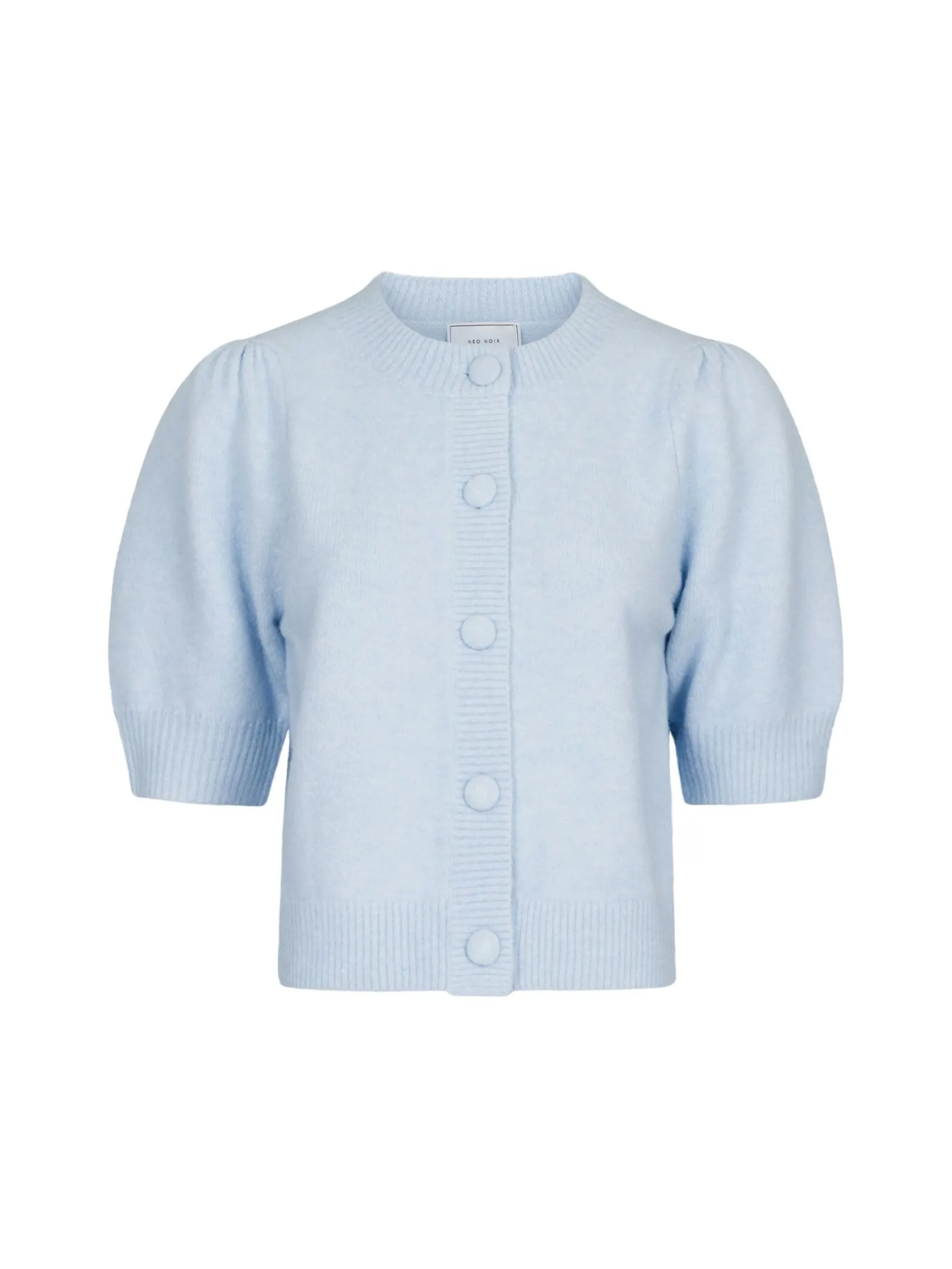 NEO NOIR TOP TRUDY KNIT LIGHT BLUE