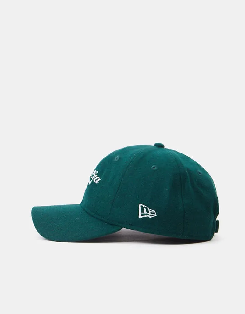 New Era  9Twenty Melton Cap - Dark Green/White