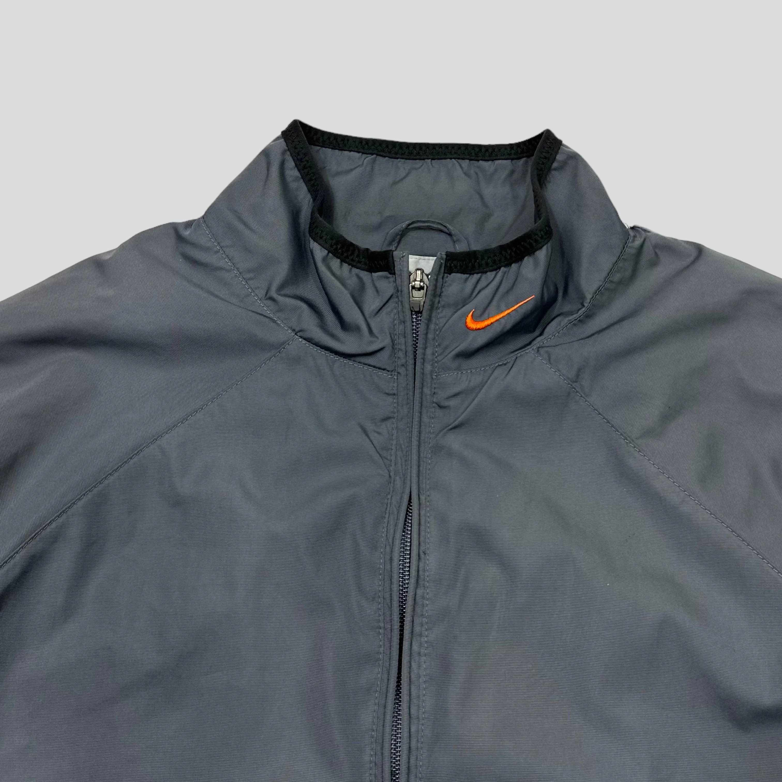 Nike 2003 Fleece Lined Ventilated Nylon Jacket - L