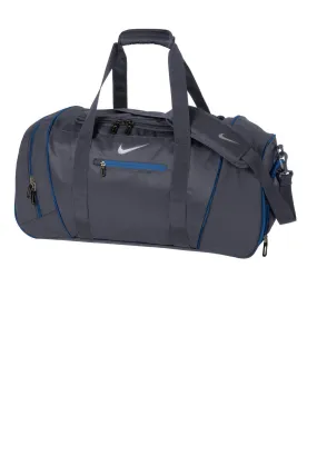 Nike Large Duffel Company Logo TG0240 Dark Grey/ Military Blue