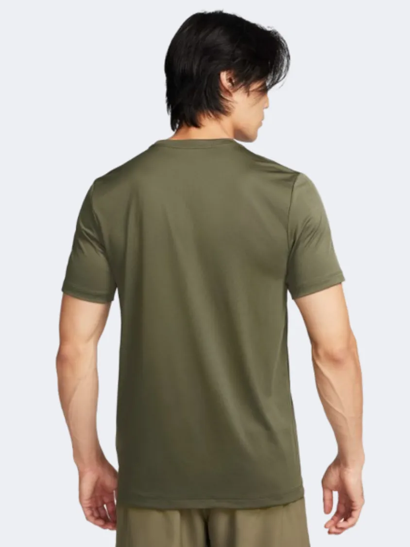 Nike Legend Reset Men Training T-Shirt Olive/White