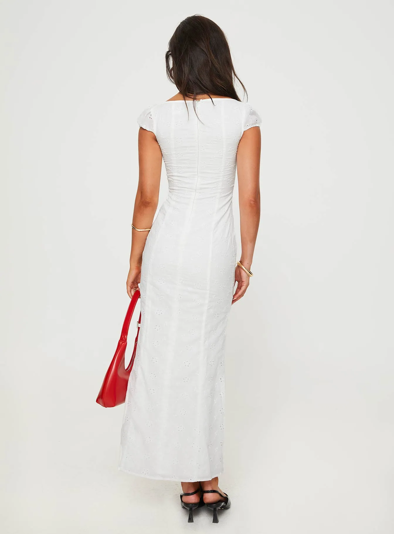 Noelani Maxi Dress White