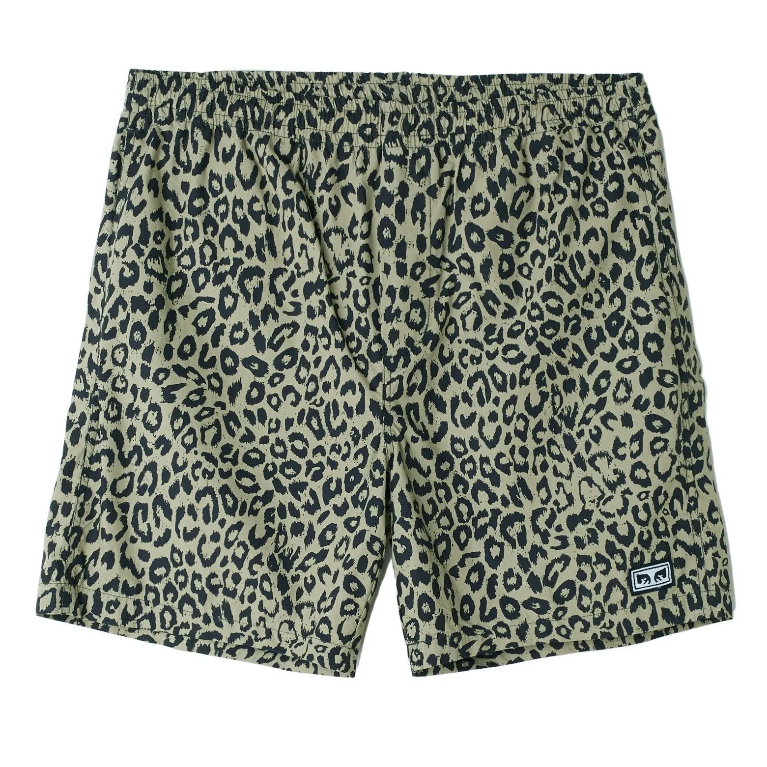 OBEY EASY SHORT // KHAKI LEOPARD