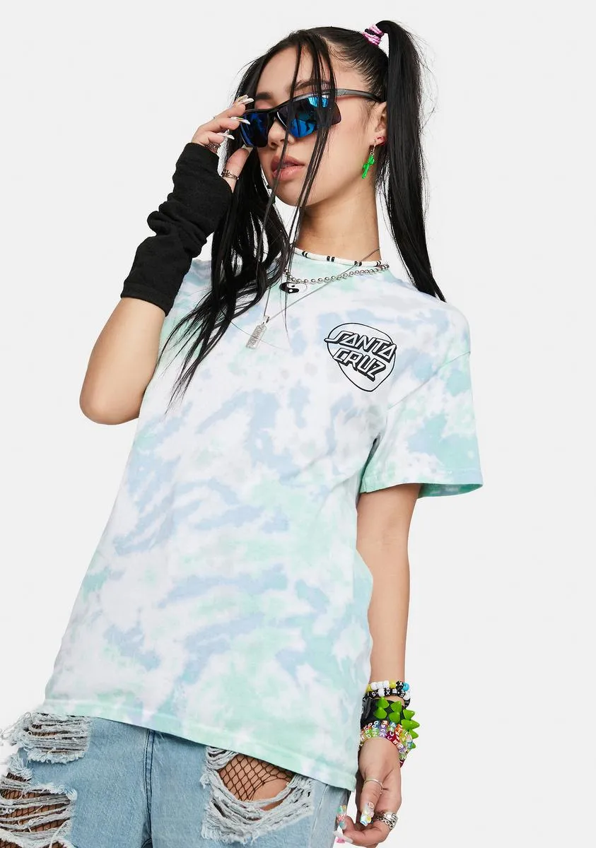 Opus Dot Tie Dye Graphic Tee-