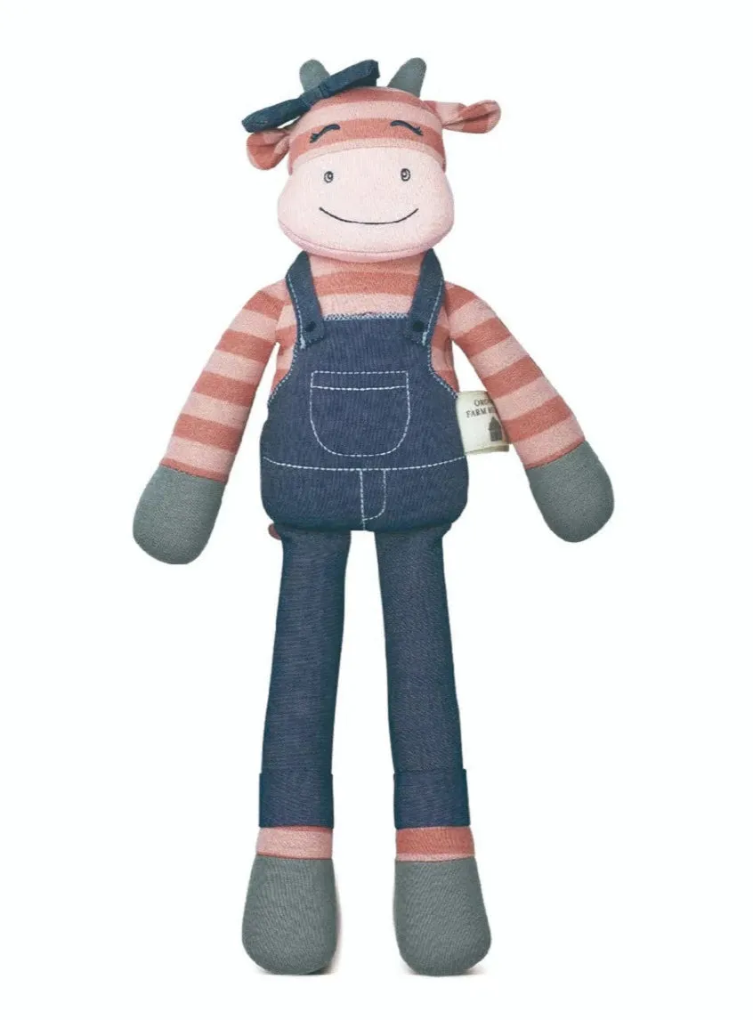 Organic Farm Buddies 14 Plush - Mrs. Moo