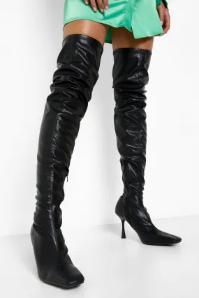 Over The Knee Boots Pointed Stiletto Boots