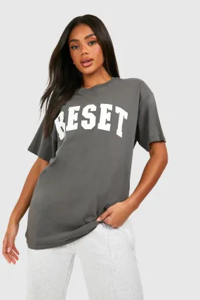 Oversized Reset Cotton Tee