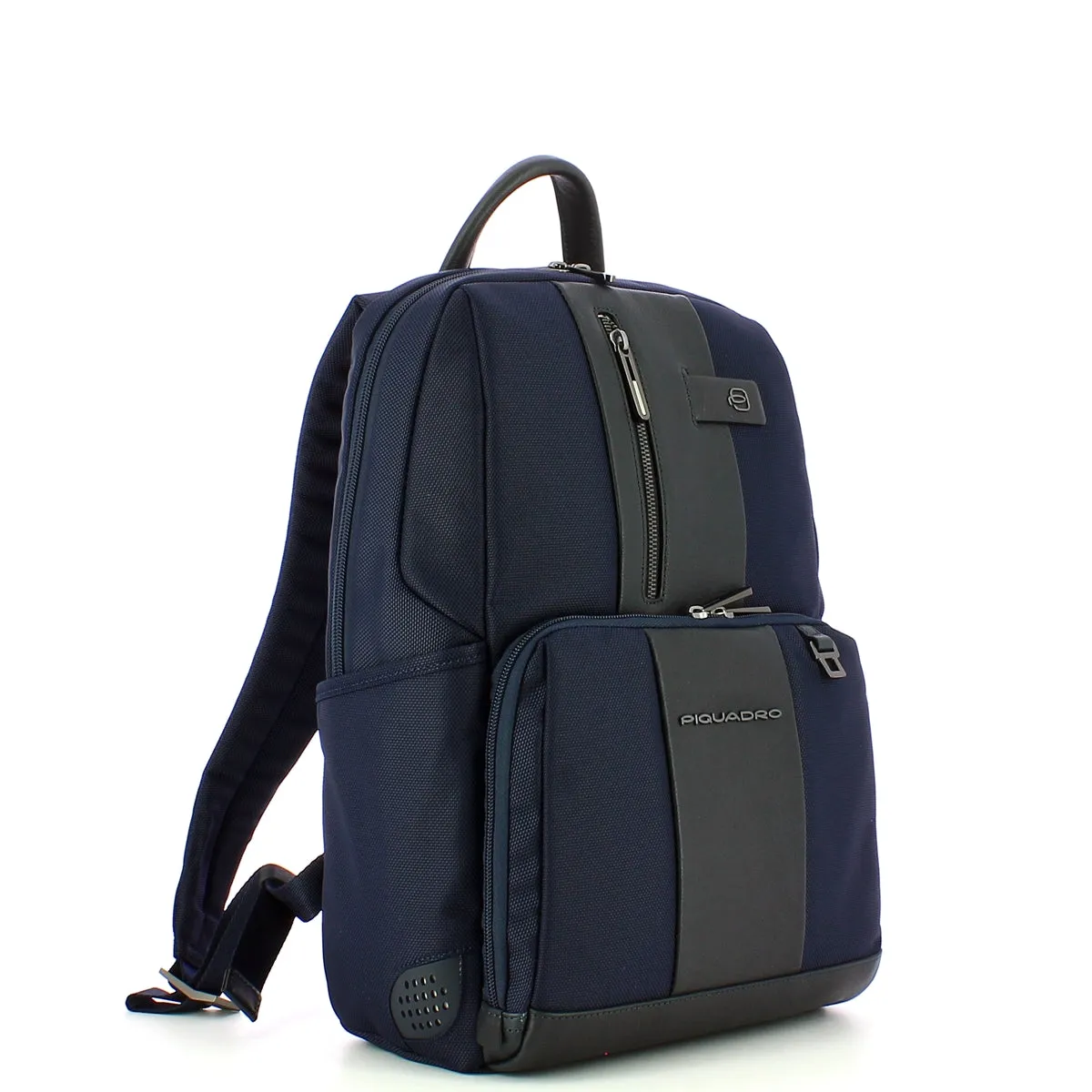 Piquadro - Zaino Porta PC Brief 2 14.0 in tessuto riciclato - CA3214BR2 - BLU