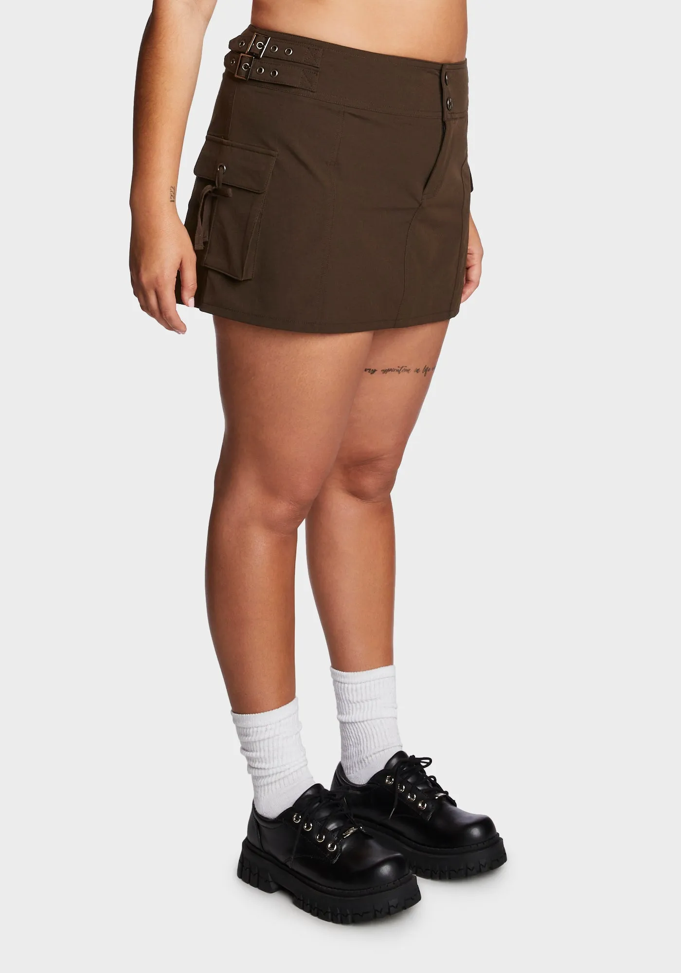 Plus Identity Reset Cargo Skirt-