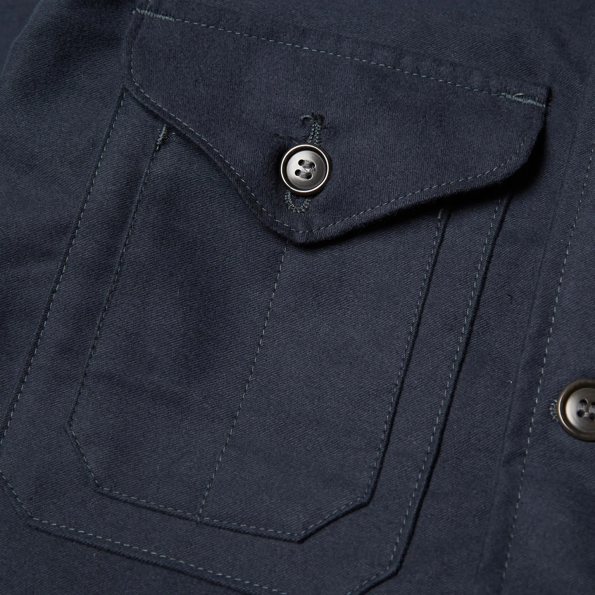 Post Overalls C-Post-R2 JacketNavy Moleskin