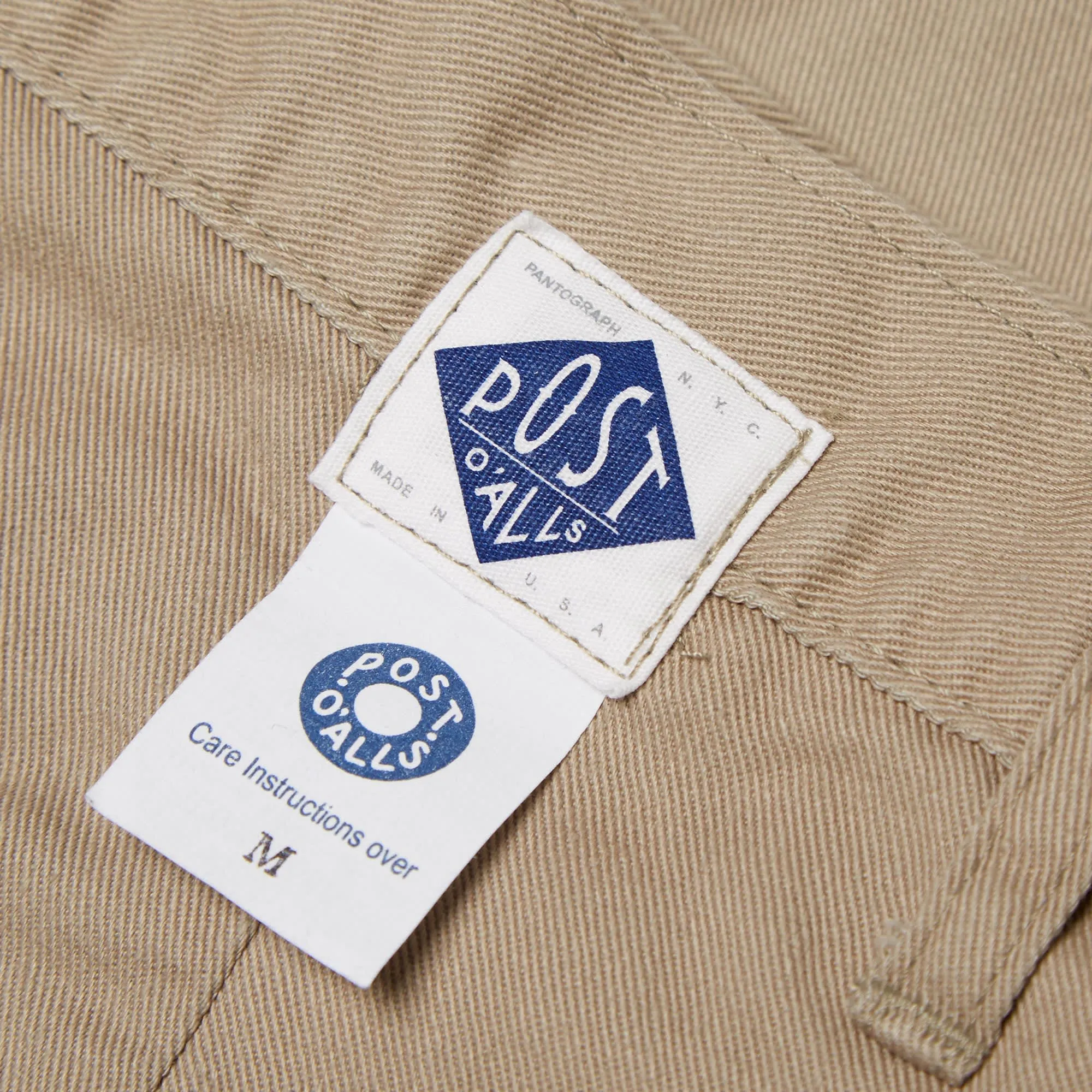 Post Overalls E-Z Master Neutral PantKhaki Twill