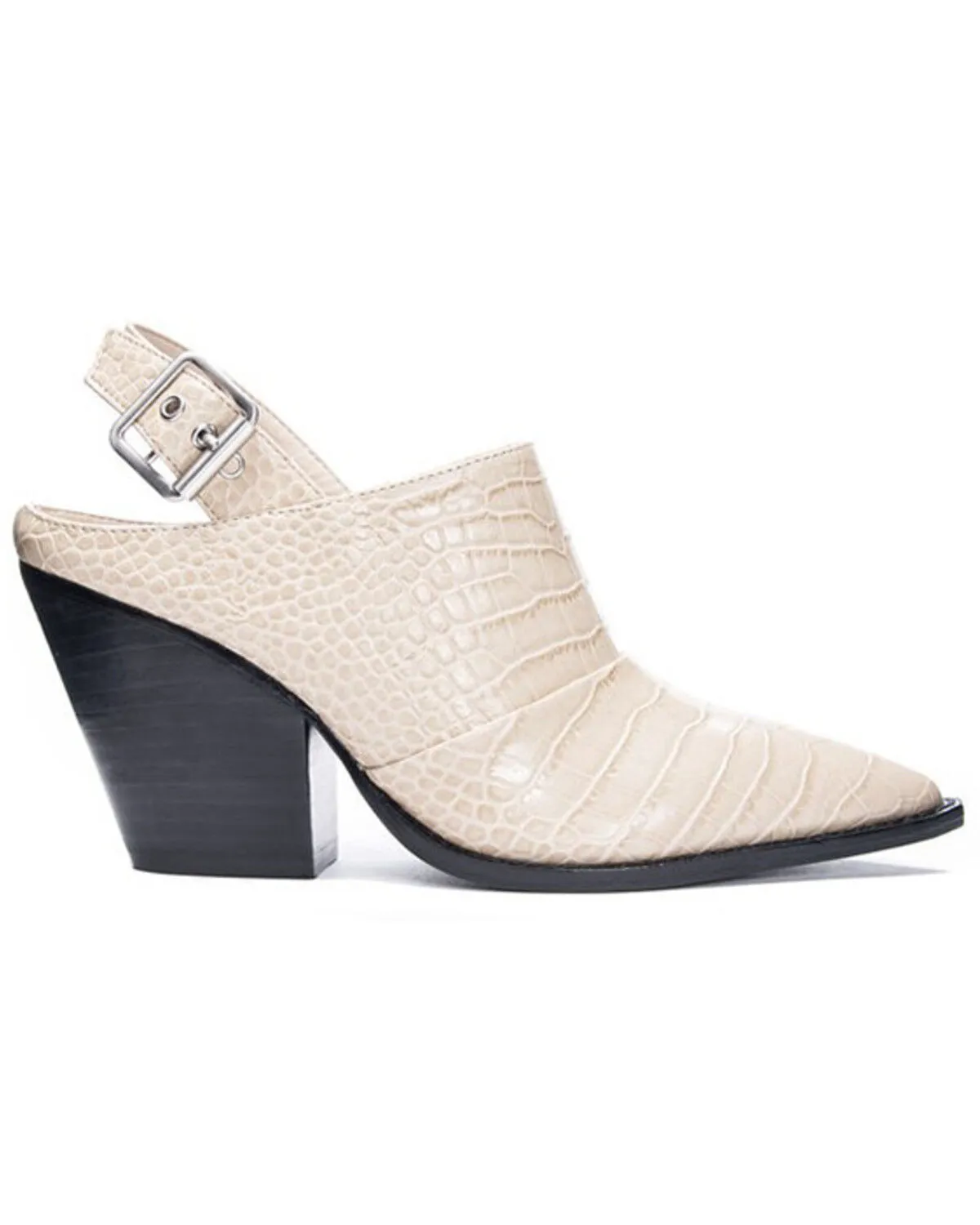 Product Name:  Chinese Laundry Women's Tilani Croc Print Fashion Mules - Pointed Toe